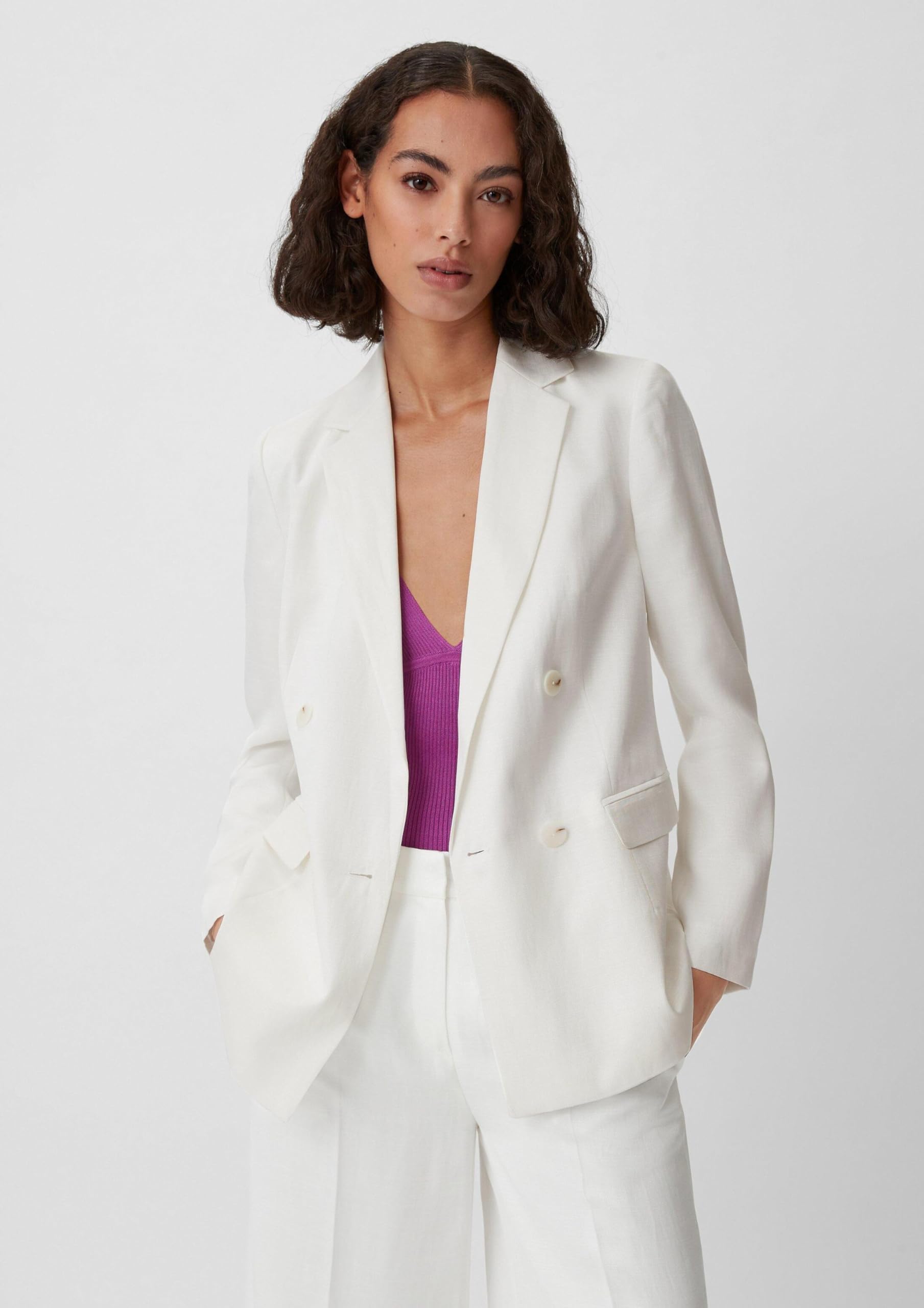 comma-blazer-leinenmix-zierknopf-damen-gr-e-34 image 6