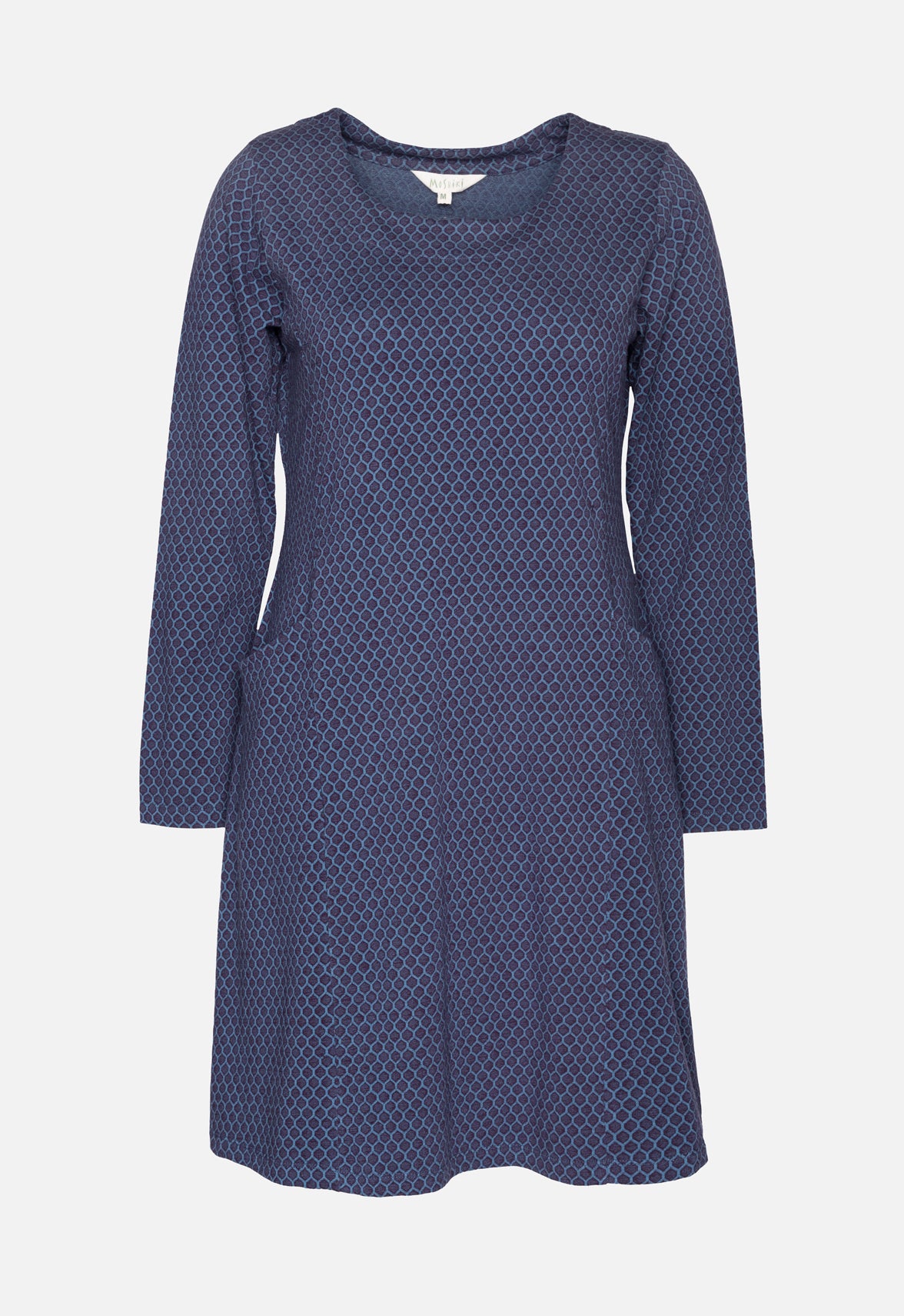 moshiki-dress-g6-kleid-jacquard-stretch-grey-90-cm image 6