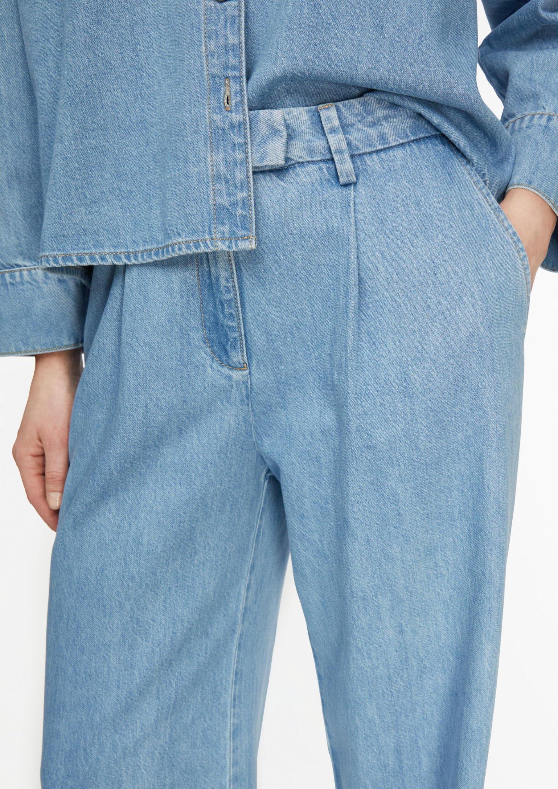 comma-wide-leg-jeans-high-rise-gr-38-damen-jeans image 3
