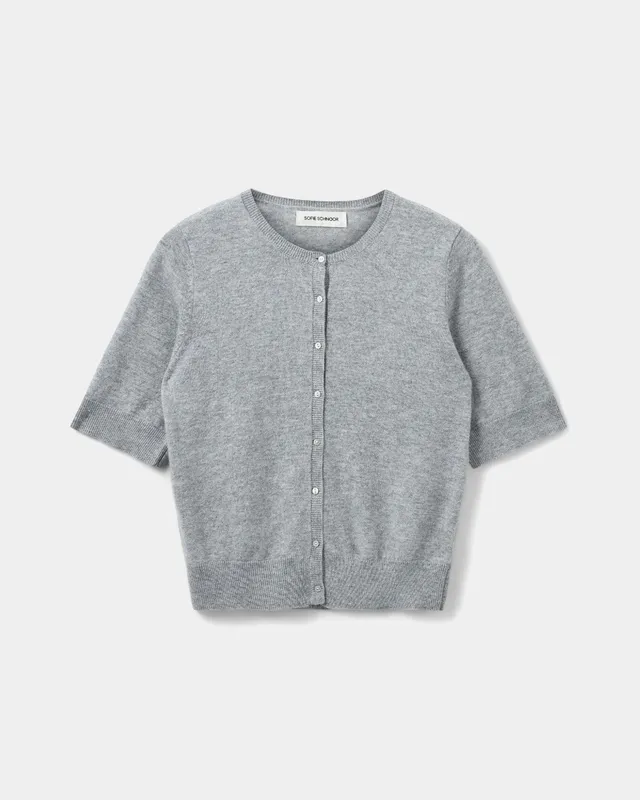 sofie-schnoor-women-sunasw-cardigan-grau-melange-wolle image 1