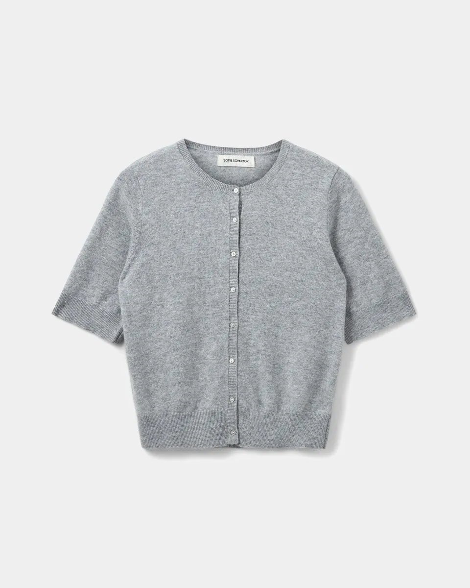 sofie-schnoor-women-sunasw-cardigan-grau-melange-wolle image 1