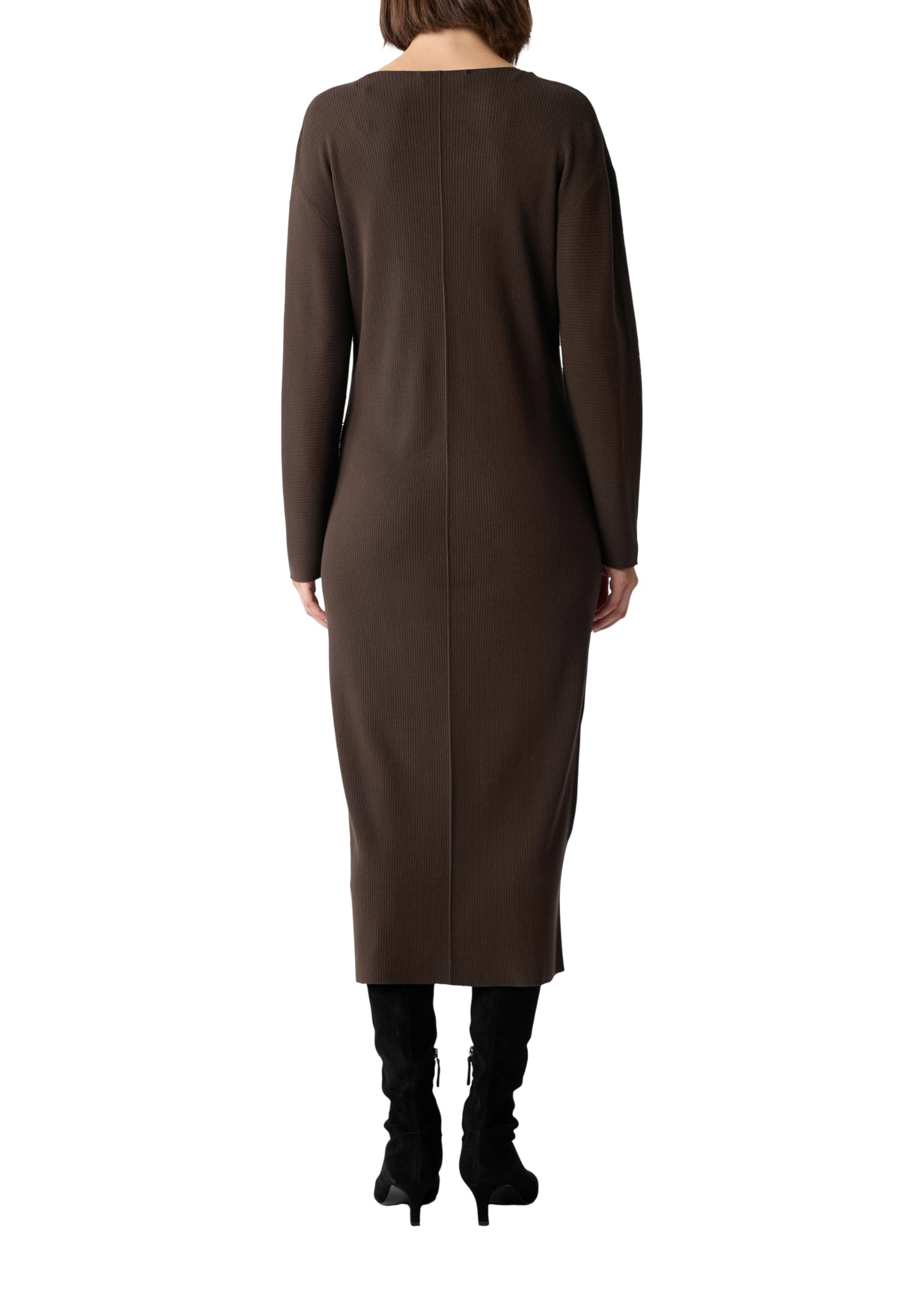 comma-rippstrickkleid-damen-berschnitten-gr-e-46 image 2