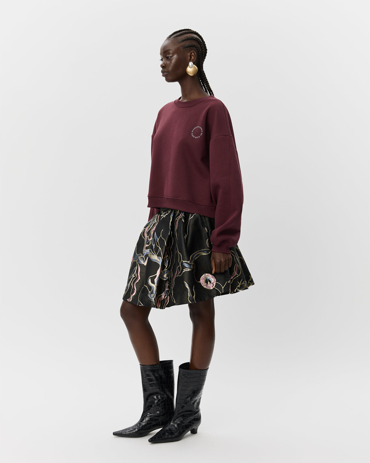 sofie-schnoor-women-elinsw-sweatshirt-plum-baumwollmix image 3