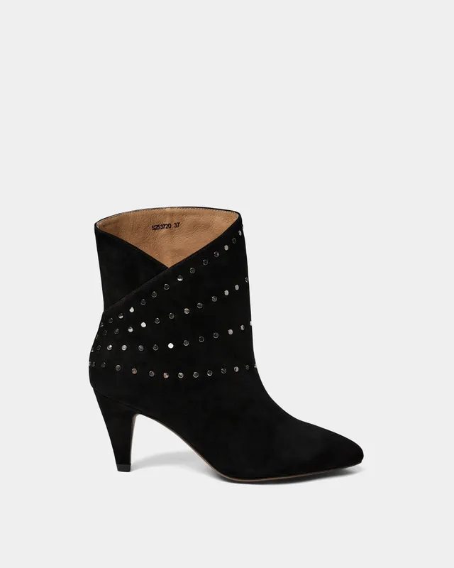 sofie-schnoor-gittasw-suede-boot-stiefelette-schwarz image 1