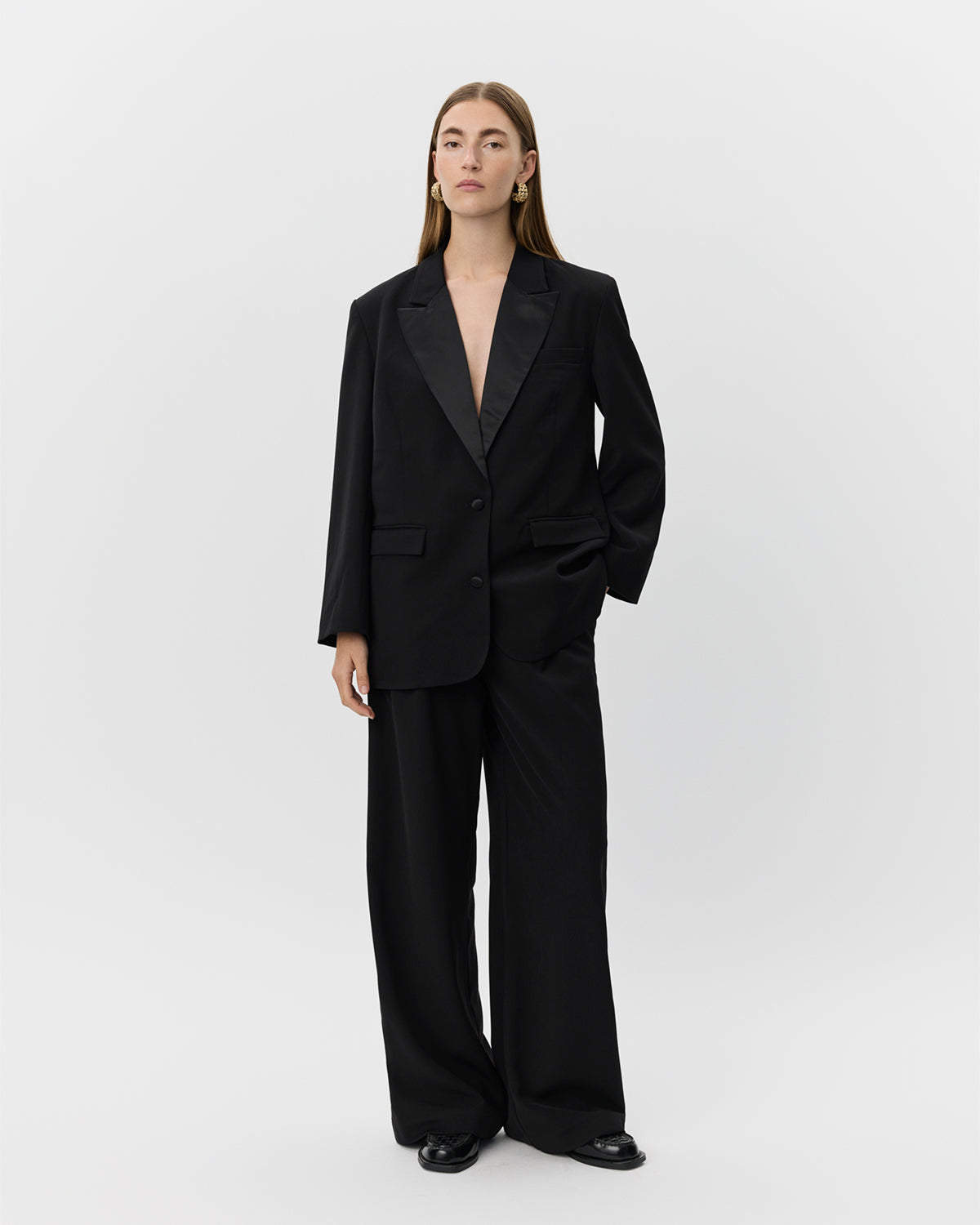 sofie-schnoor-women-livsw-hose-schwarz-weites-bein-mid-waist image 2