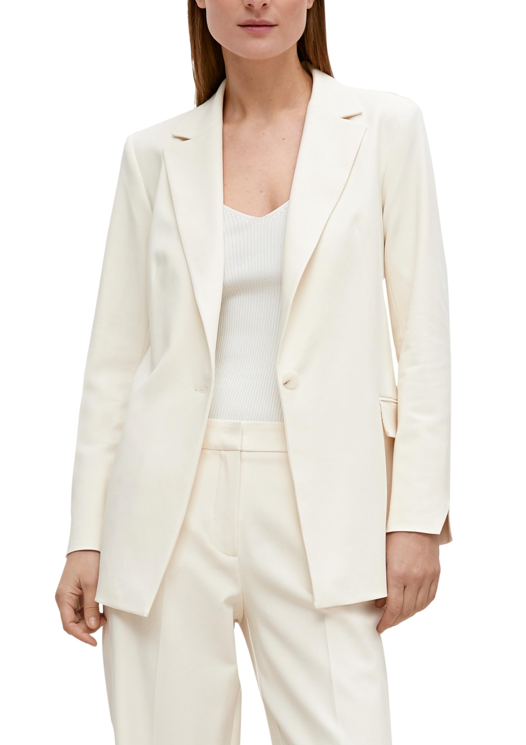 comma-blazers-twill-blazer-creme-0700-gr-e-44 image 1