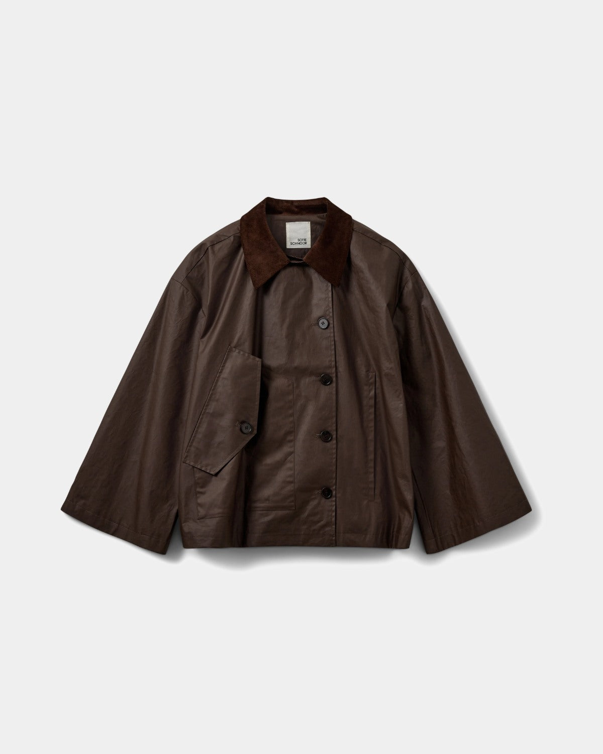 sofie-schnoor-women-agathasw-jacke-dark-brown-baumwolle image 1