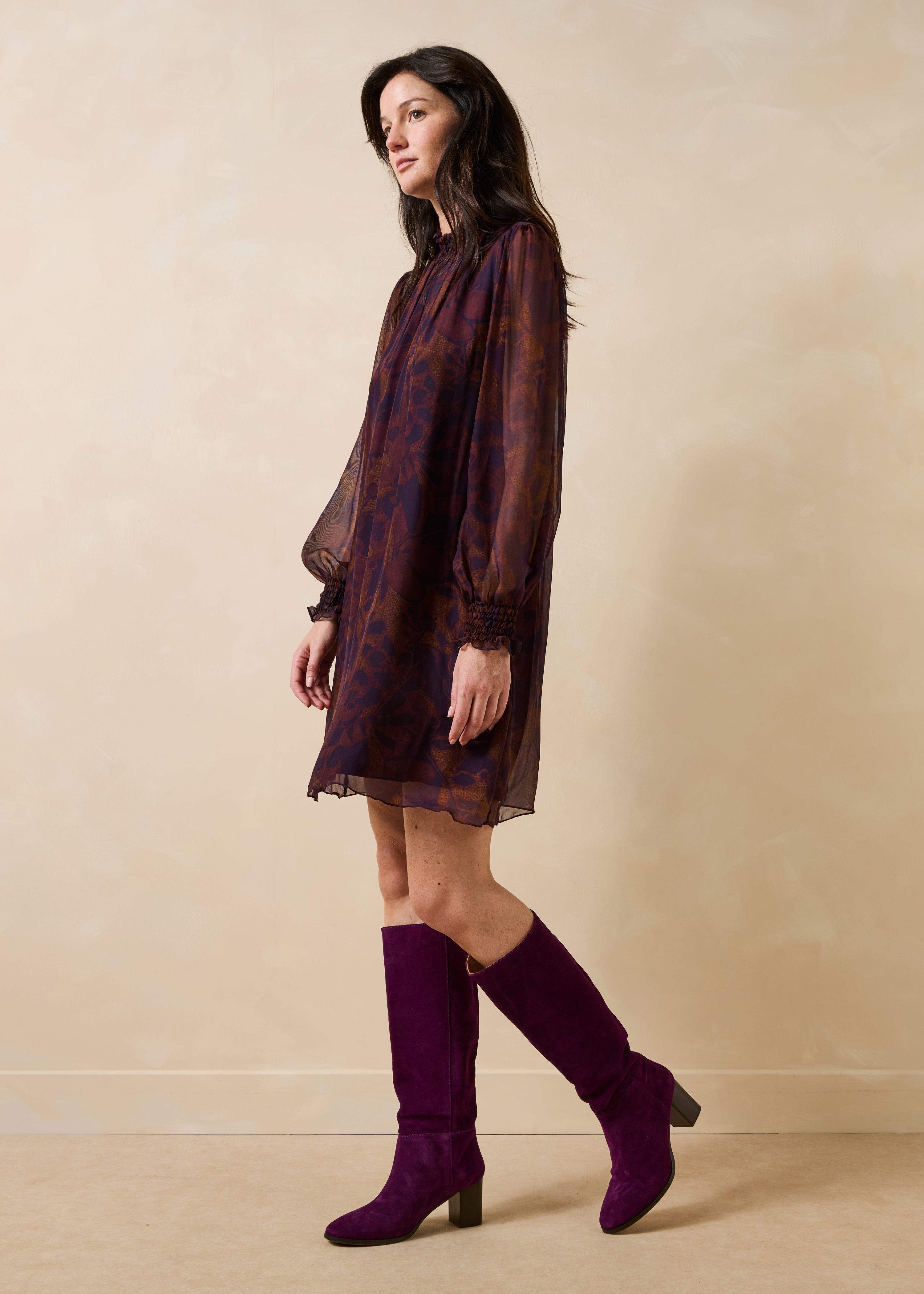 la-f-e-marabout-e-zakui-stiefel-lila-wildleder image 3