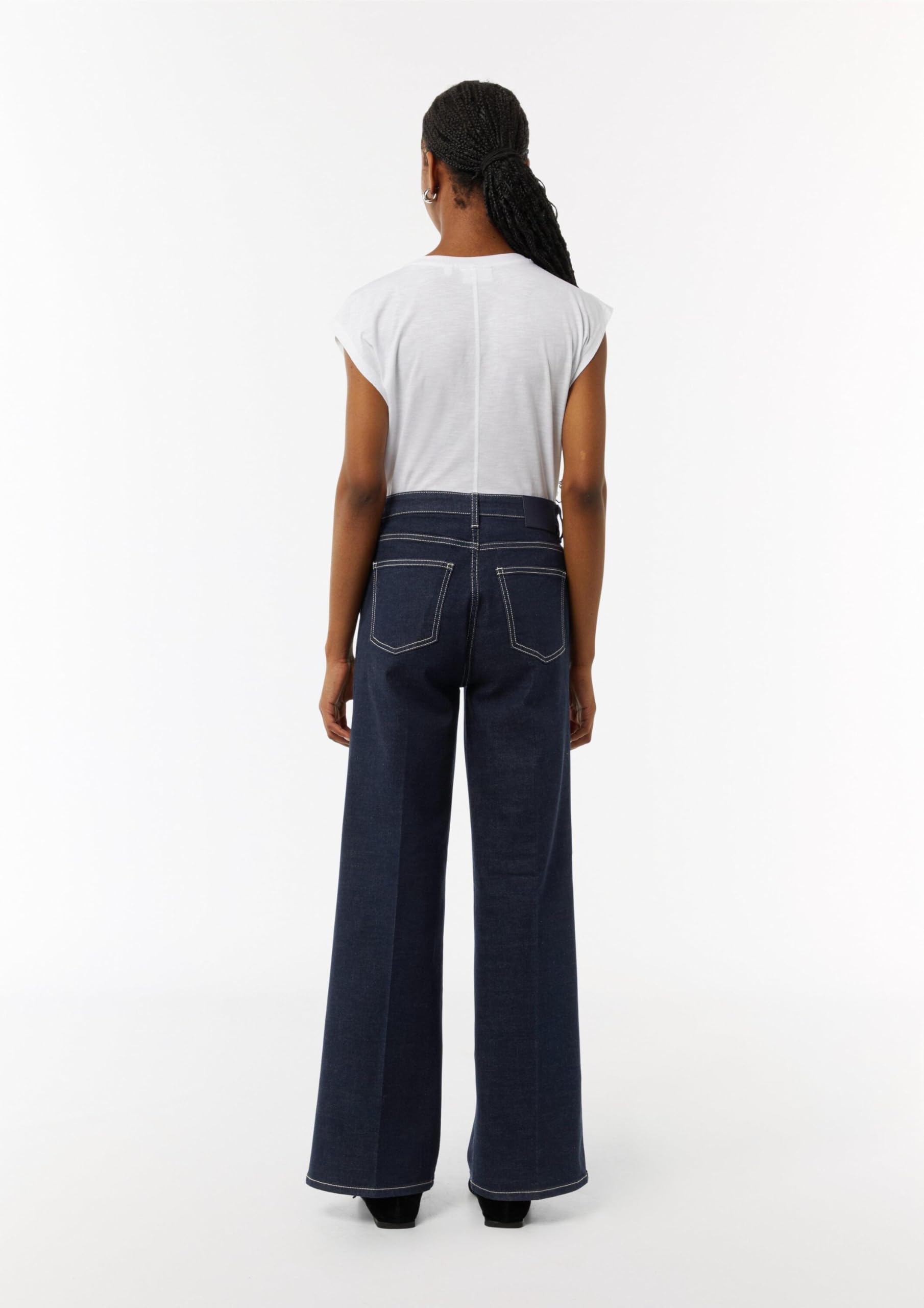 comma-jeans-wide-leg-damenjeans-gr-e-40-weites-bein image 7