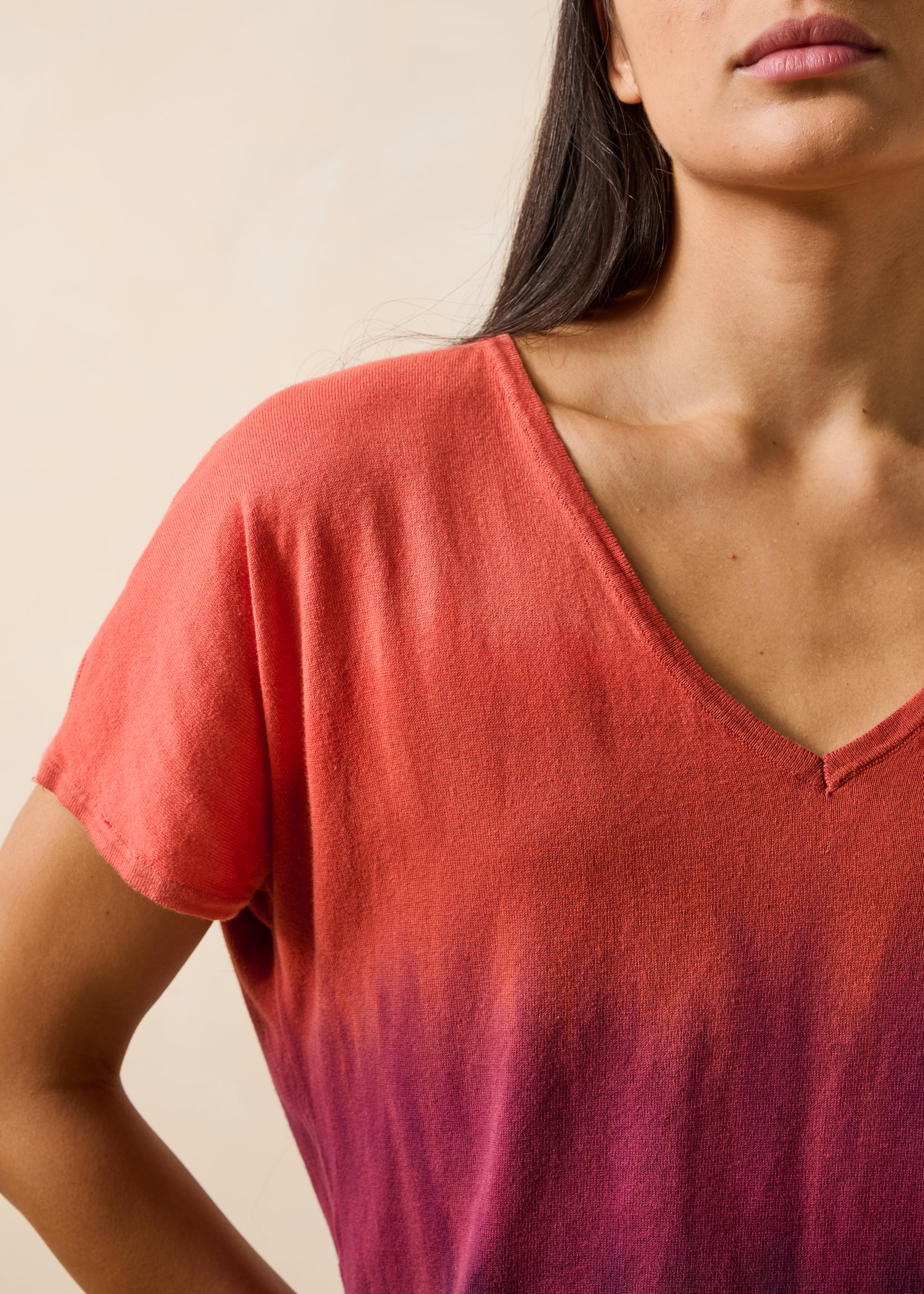 la-f-e-marabout-e-fataja-pullover-tie-dye-violett-rot image 5