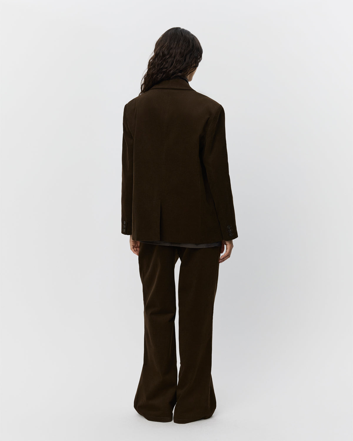 sofie-schnoor-pennysw-blazer-damen-dunkelbraun-samt-baumwolle image 4