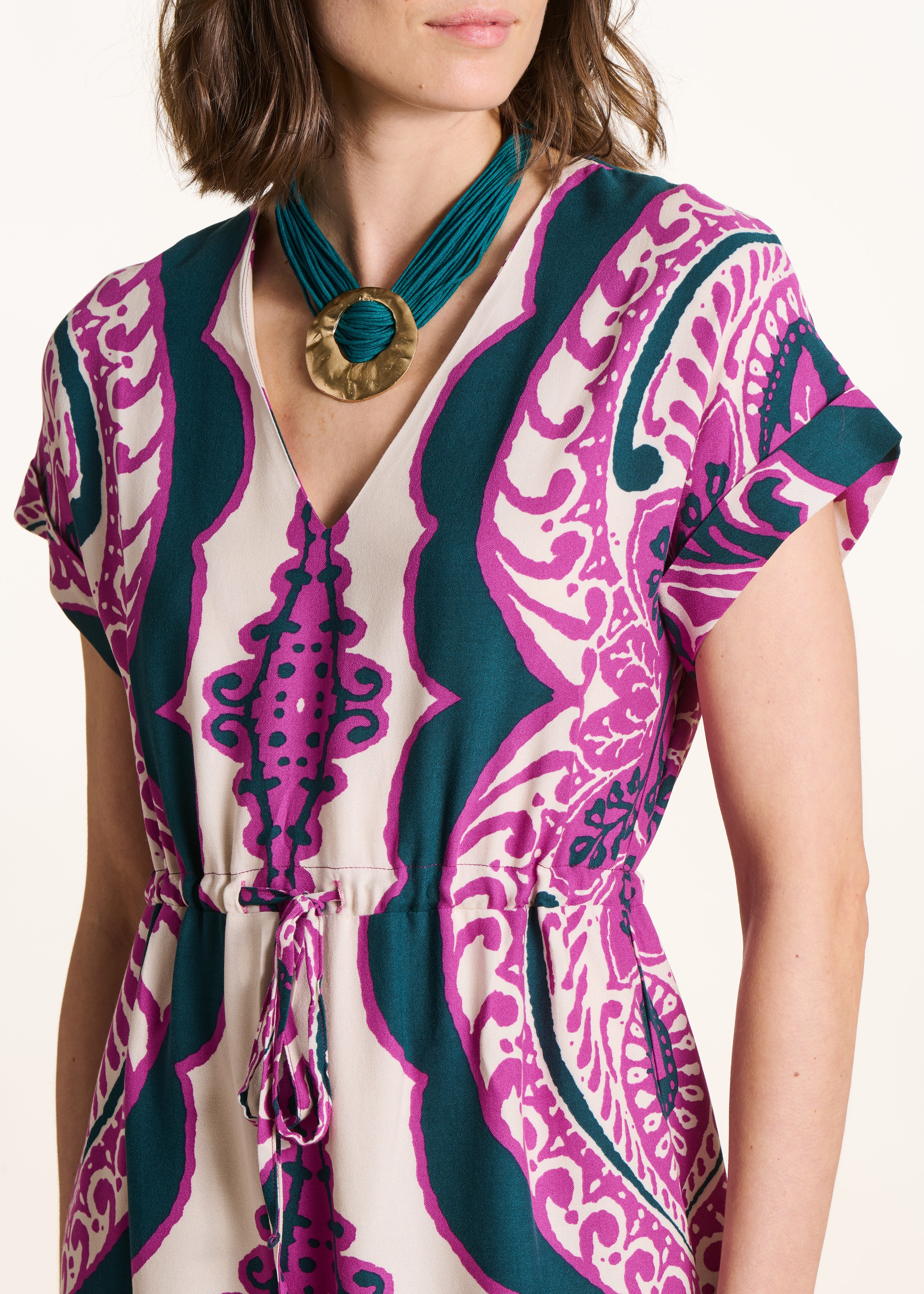 la-f-e-marabout-e-davane-maxikleid-ecru-lila-paisley image 4