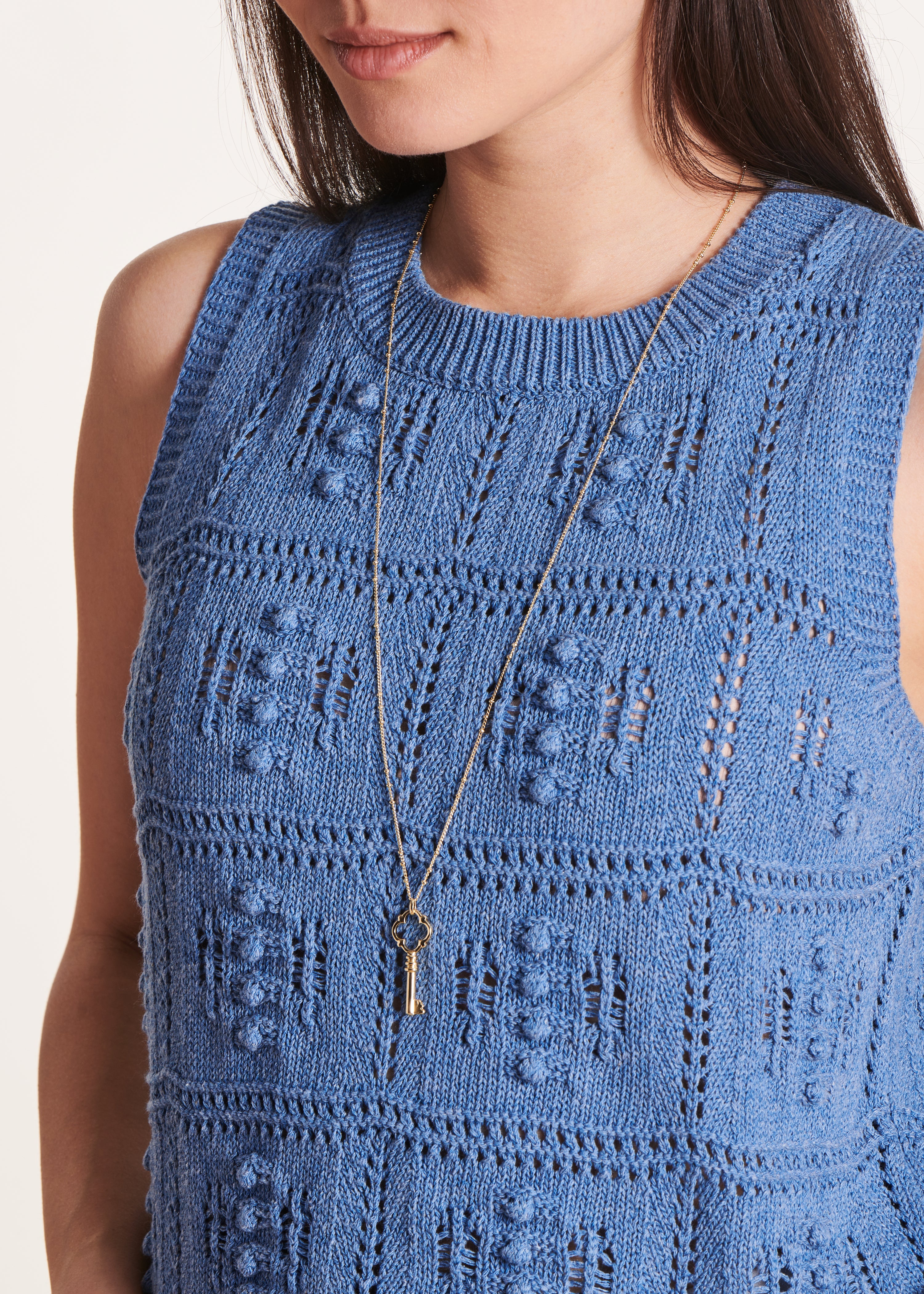 la-f-e-marabout-e-dacao-pullunder-rmellos-denimblau-crochet image 5