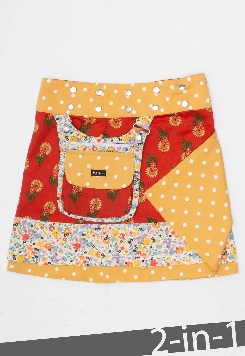 moshiki-hot-cookie-slim-1-wickelrock-baumwolle-36-cm-wendbar image 1