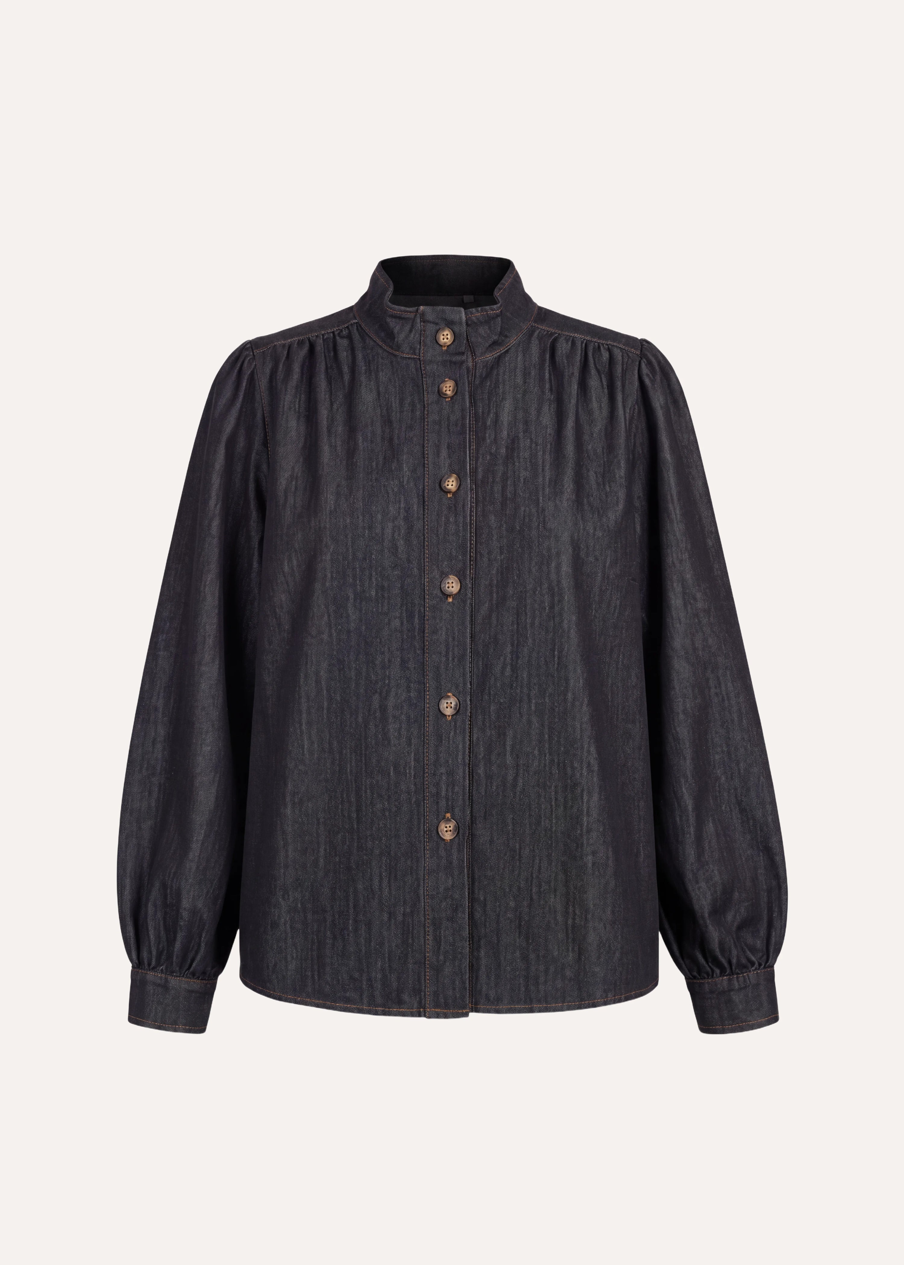 la-f-e-marabout-e-gaya-hemdbluse-denim-schwarz-gr-38 image 6