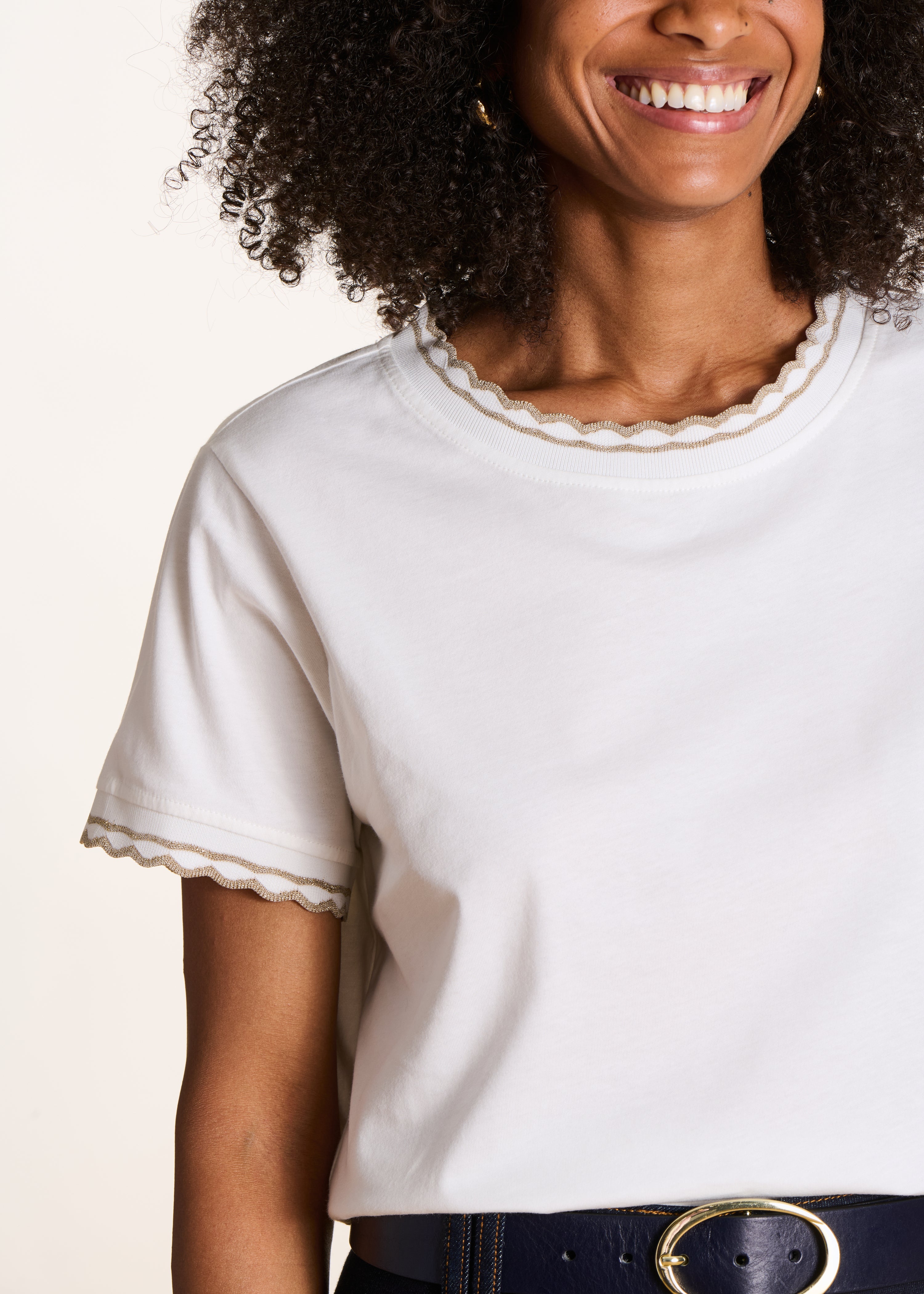 la-f-e-marabout-e-tops-t-shirt-cru-bio-baumwolle-kurzarm image 5