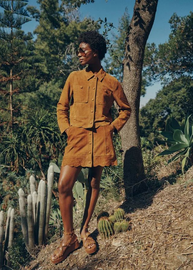 la-f-e-marabout-e-frena-minirock-camel-leder-optik-toffee image 1