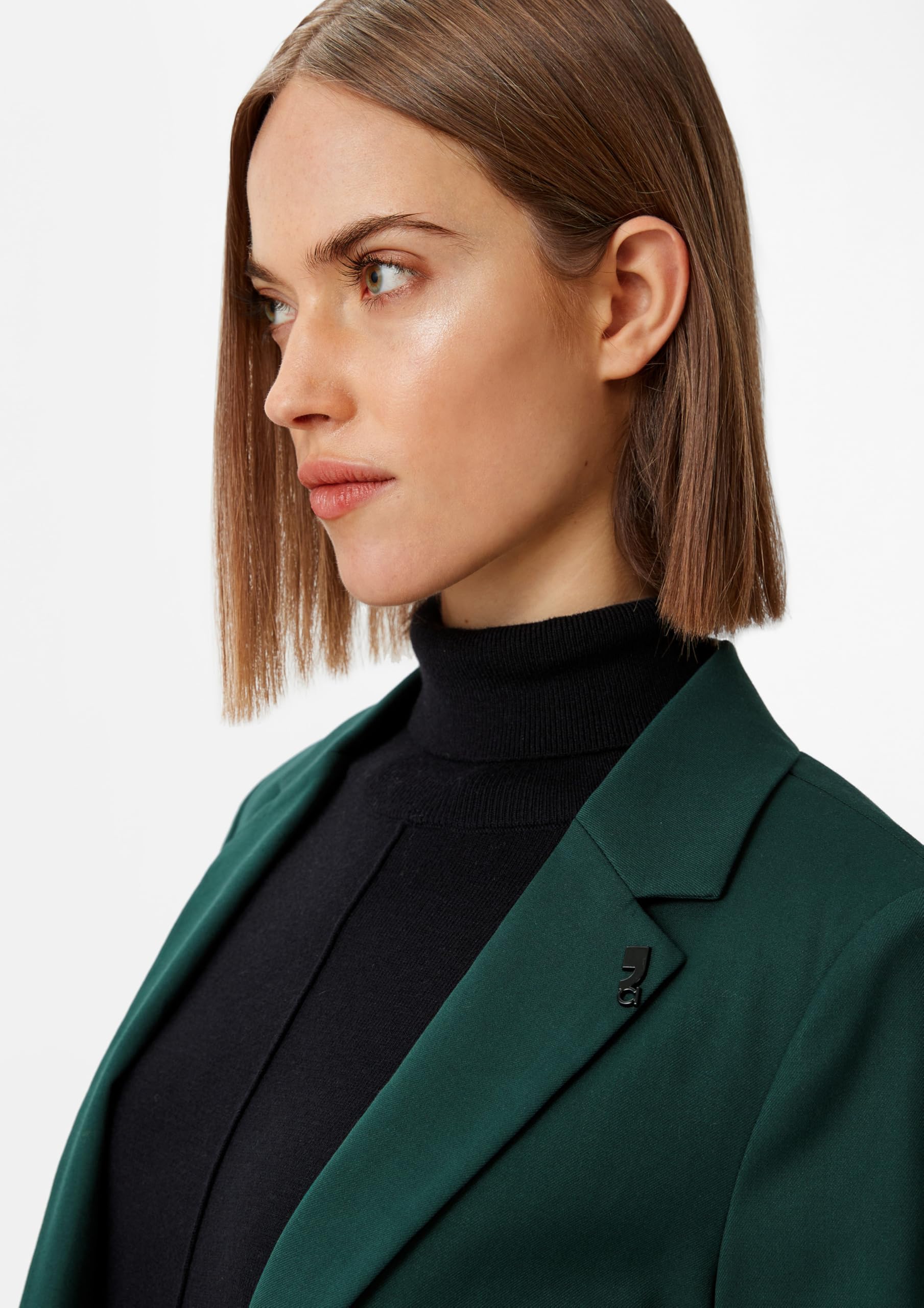 comma-blazers-antaillierter-blazer-twill-business image 4