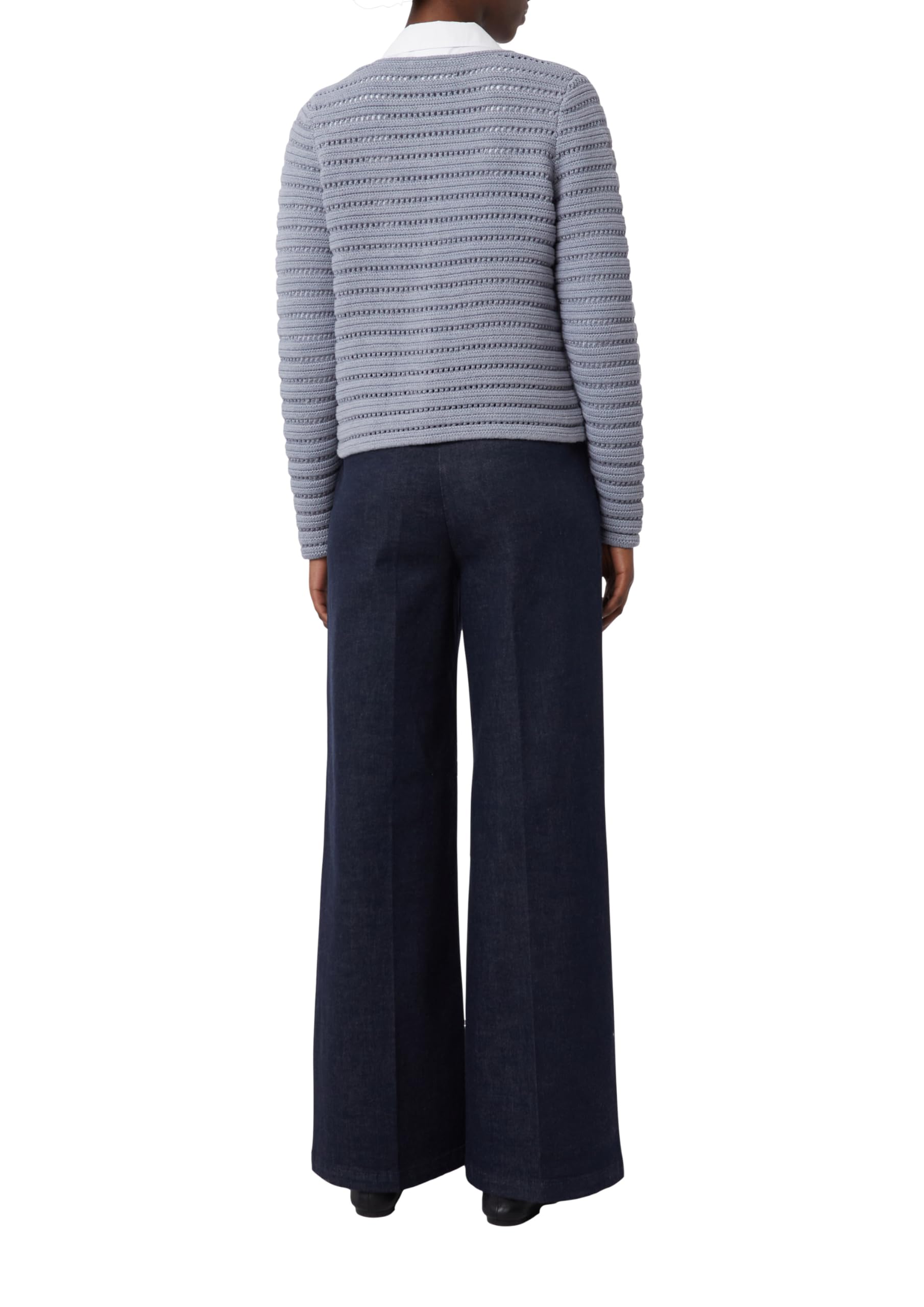 comma-strickjacke-2168921-cardigan-gr-42-schiefergrau image 1