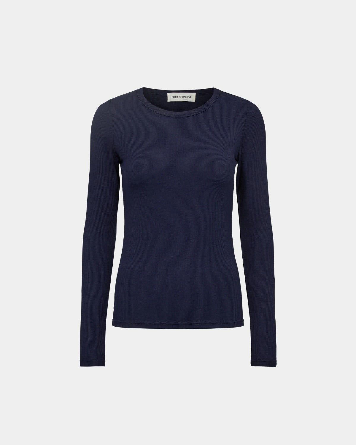 sofie-schnoor-women-petriciasw-langarmshirt-navy-viskose image 1