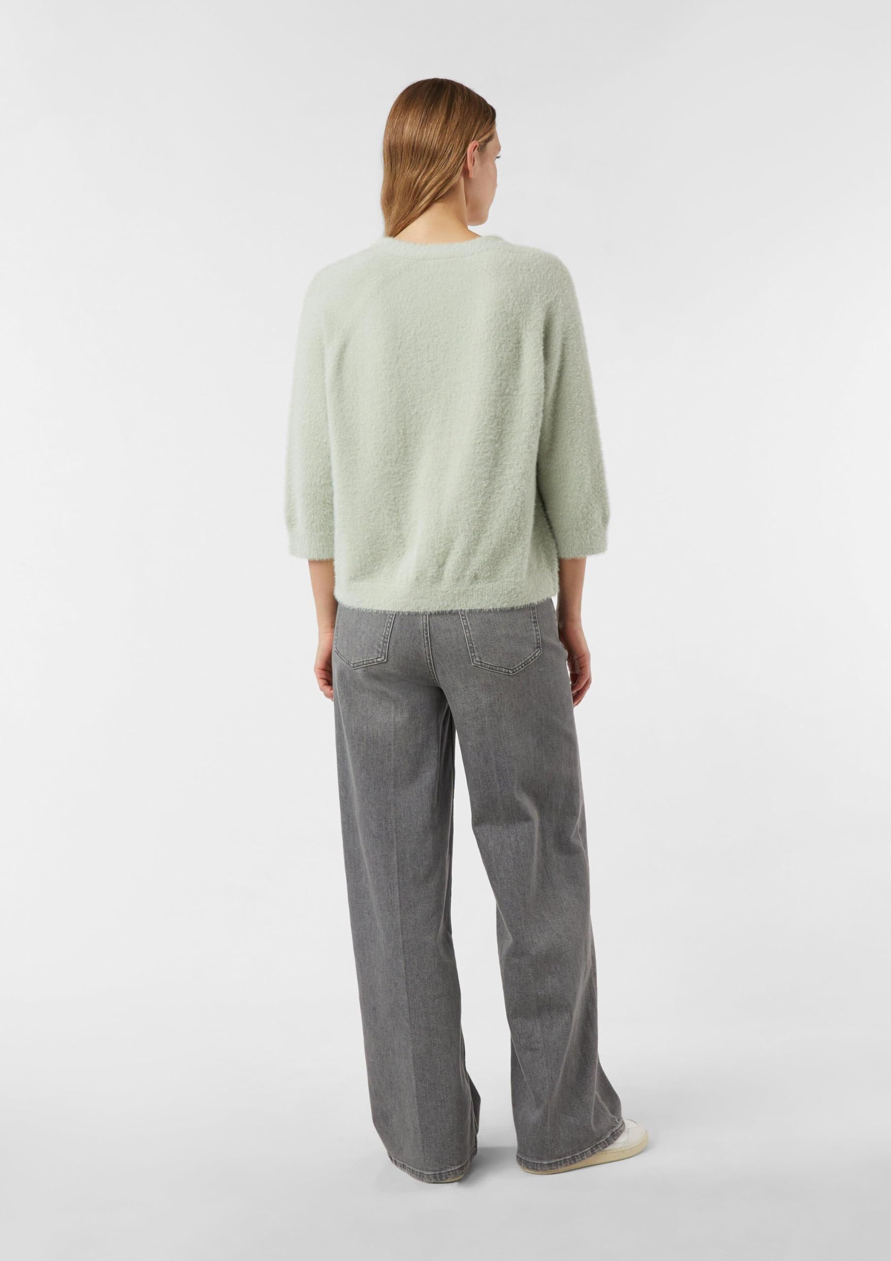 comma-jackets-strickjacke-v-ausschnitt-wei image 7