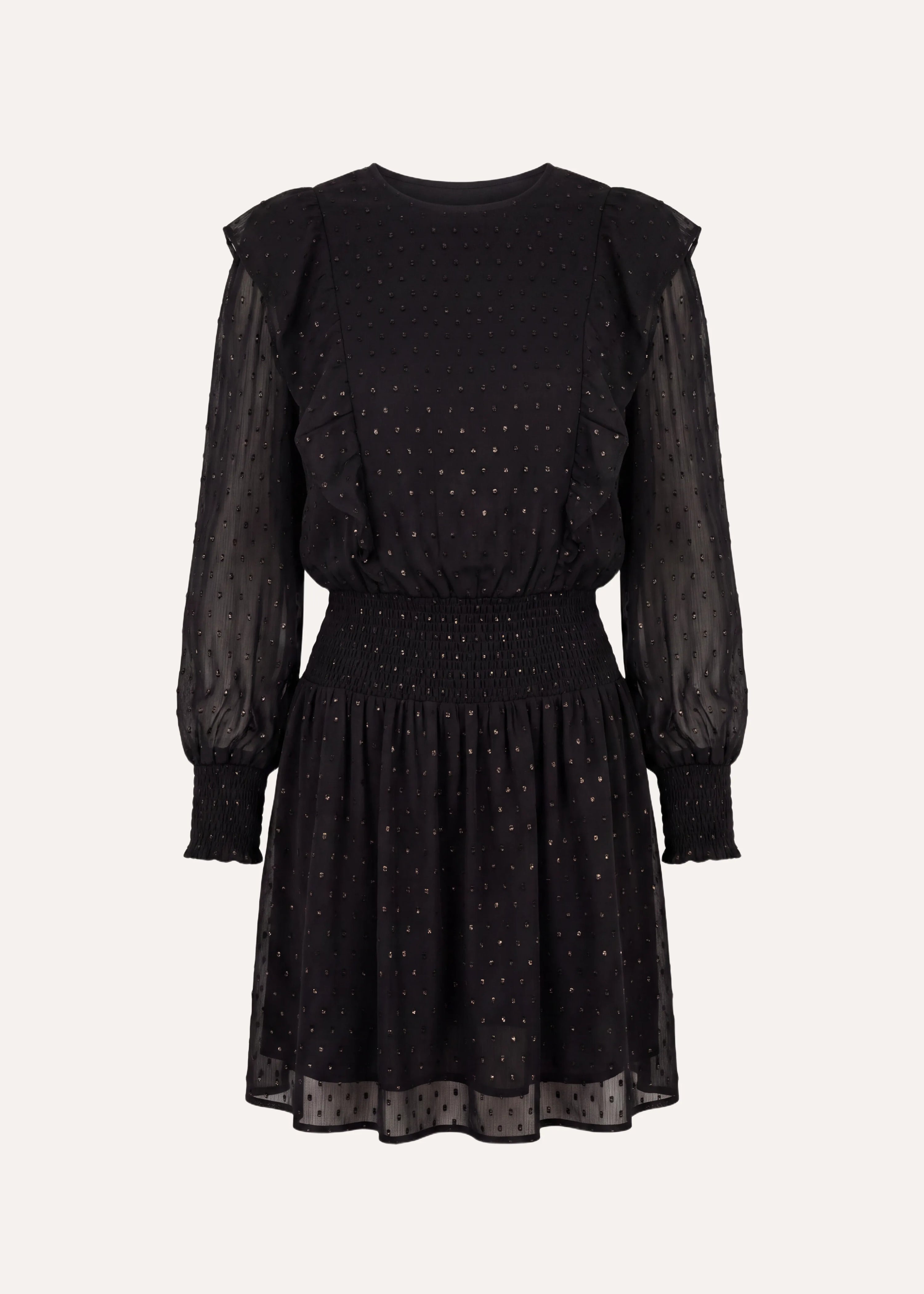 la-f-e-marabout-e-geludia-kleid-schwarz-gr-36-kurz-voile image 6