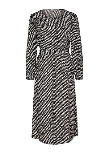 comma-midikleid-langarm-rundhals-kleid-gr-e-36 image 5