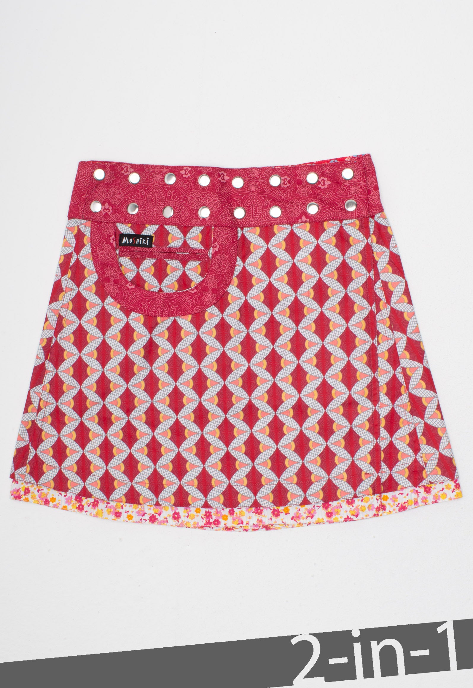 moshiki-hot-cookie-3-wickelrock-45cm-baumwolle-wendbar image 2