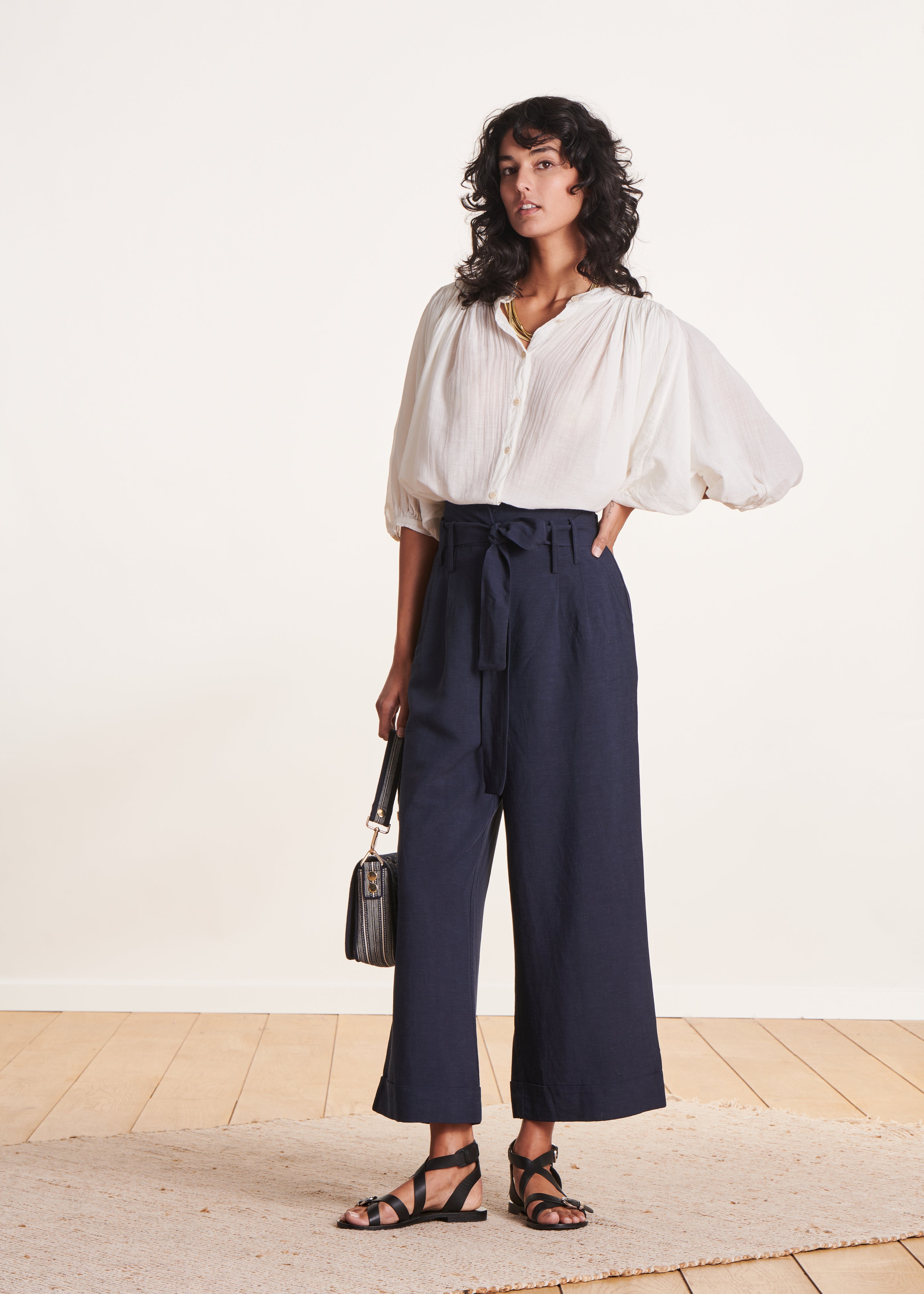 la-f-e-marabout-e-c-r-monie-hose-dunkelblau-gr-34-7-8 image 1