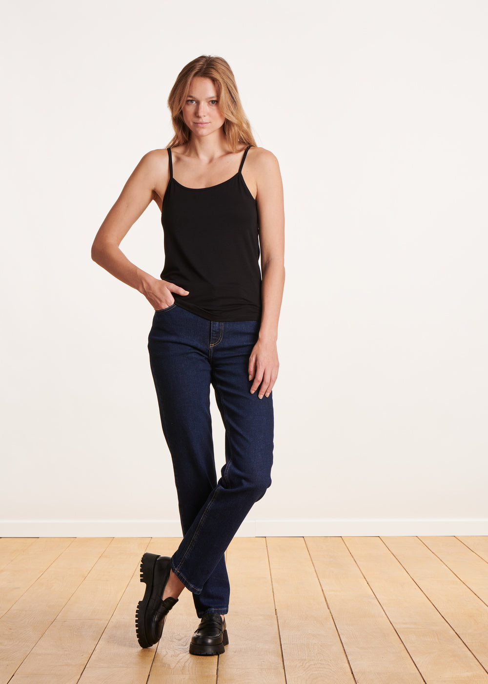 la-f-e-marabout-e-daho-top-schwarz-jersey-xs-xl image 2