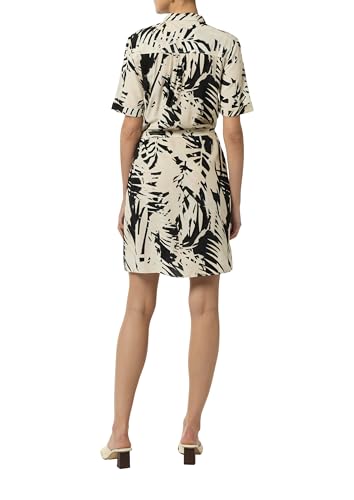 comma-kleid-mit-knopfleiste-hemdkragen-blusenkleid-40-schwarz image 8