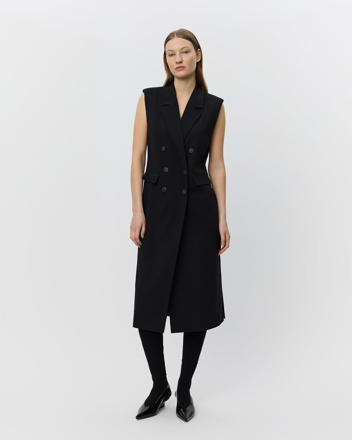 sofie-schnoor-women-elisabethsw-weste-schwarz-lang image 2