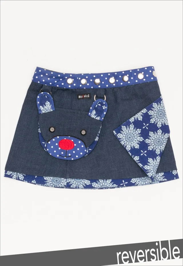 moshiki-hot-cookie-kids-2-denim-wickelrock-teddy-24cm image 1