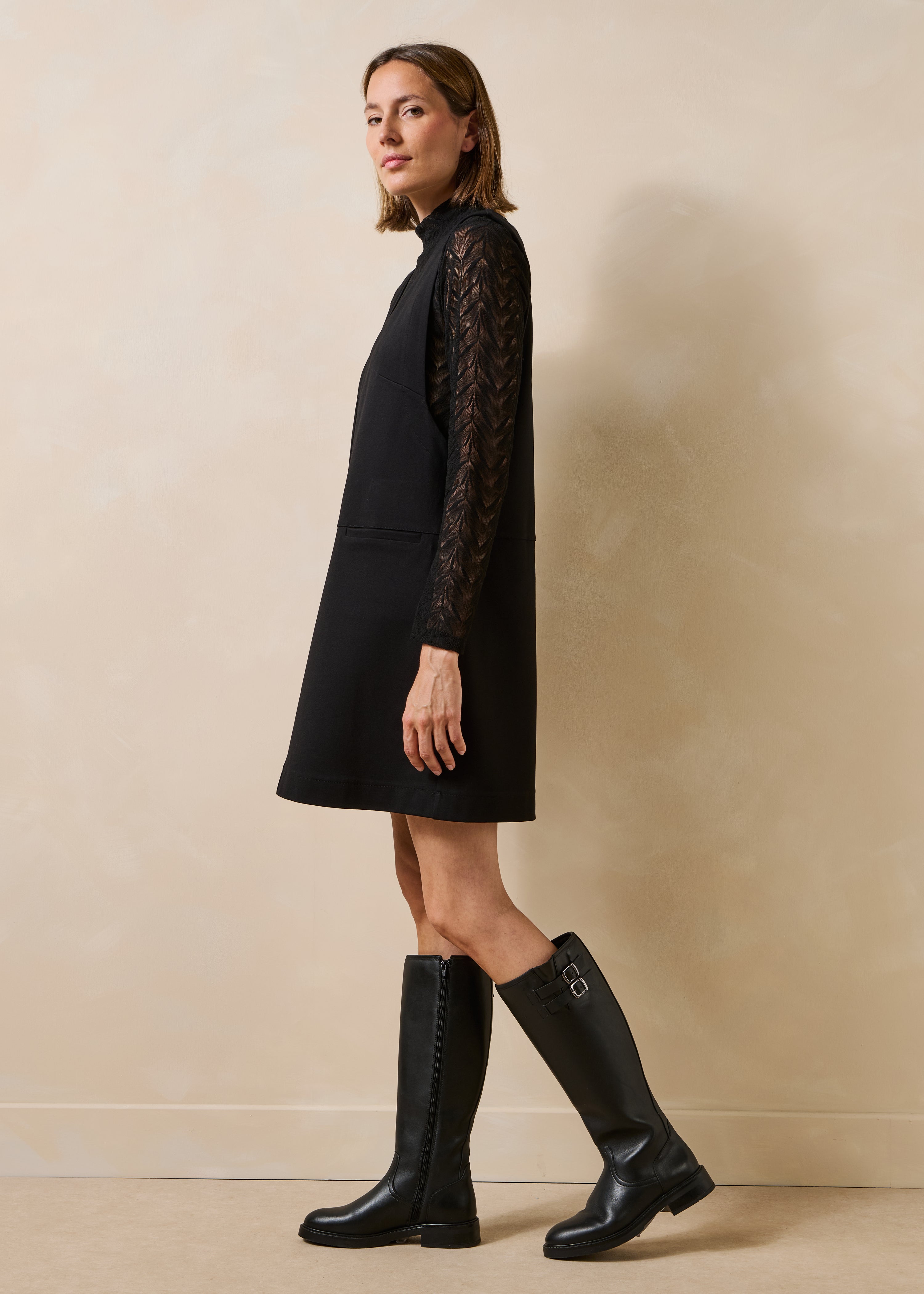 la-f-e-marabout-e-grapon-stiefel-schwarz-damen-leder-38 image 2