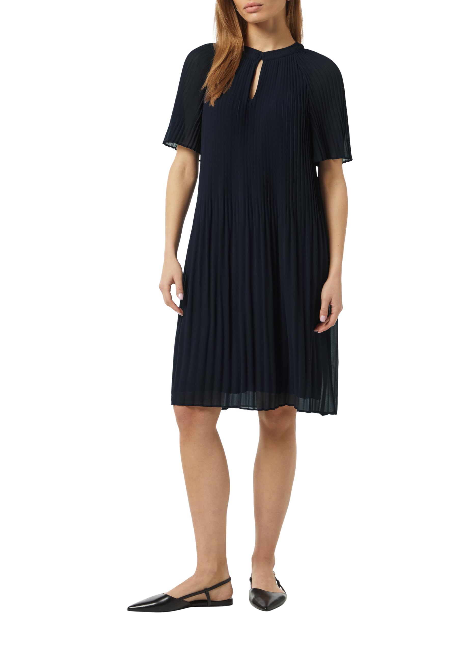 comma-kleid-2160794-midikleid-hellblau-plissee image 1