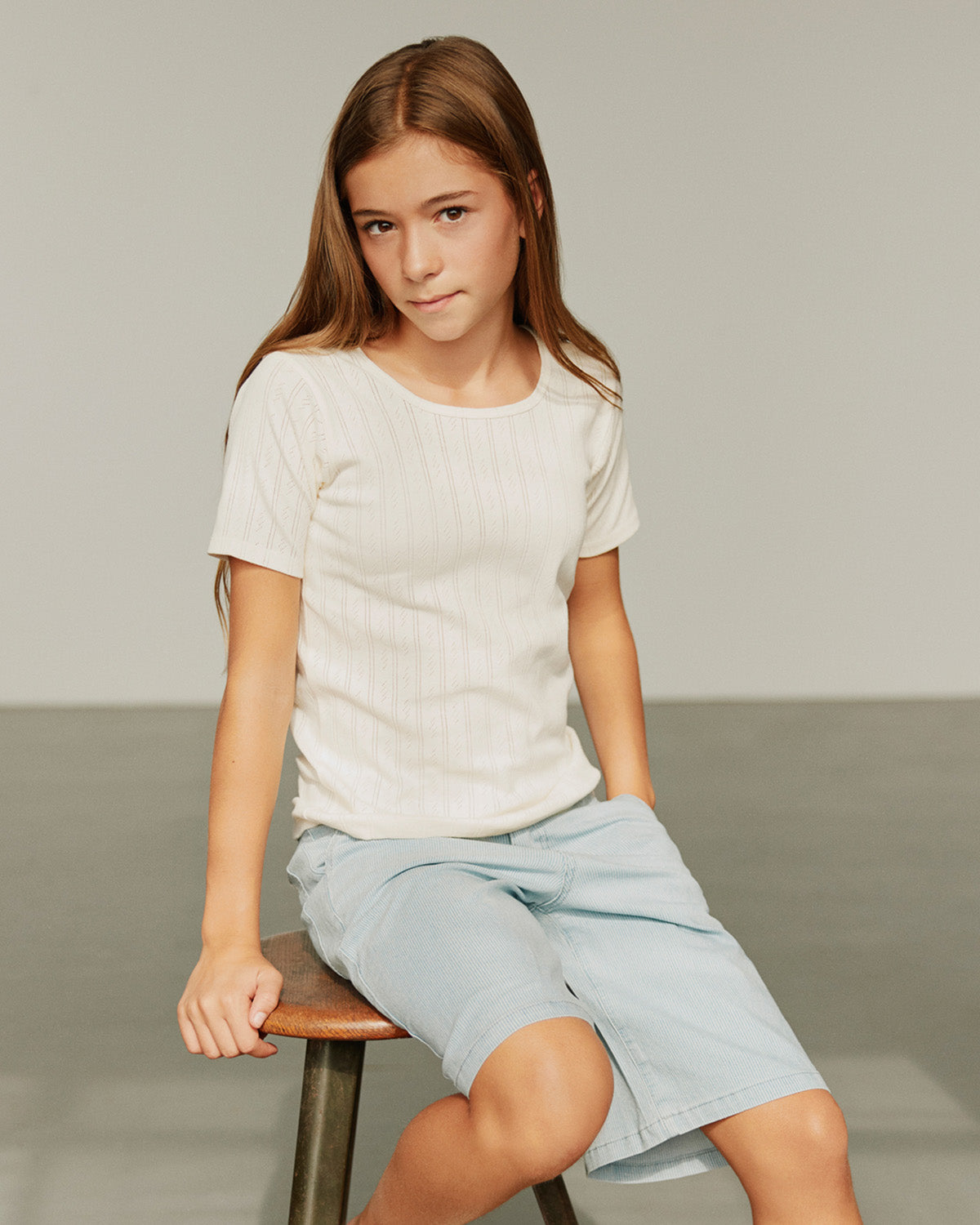 sofie-schnoor-young-pipersy-t-shirt-off-white-bio image 2