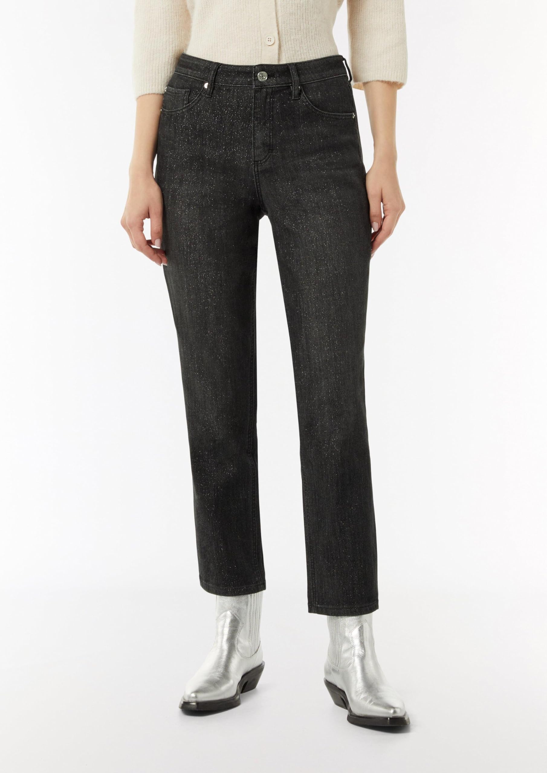 comma-jeans-jeans-hose-metallicgarn-effekt-damen-gr-e-38 image 5