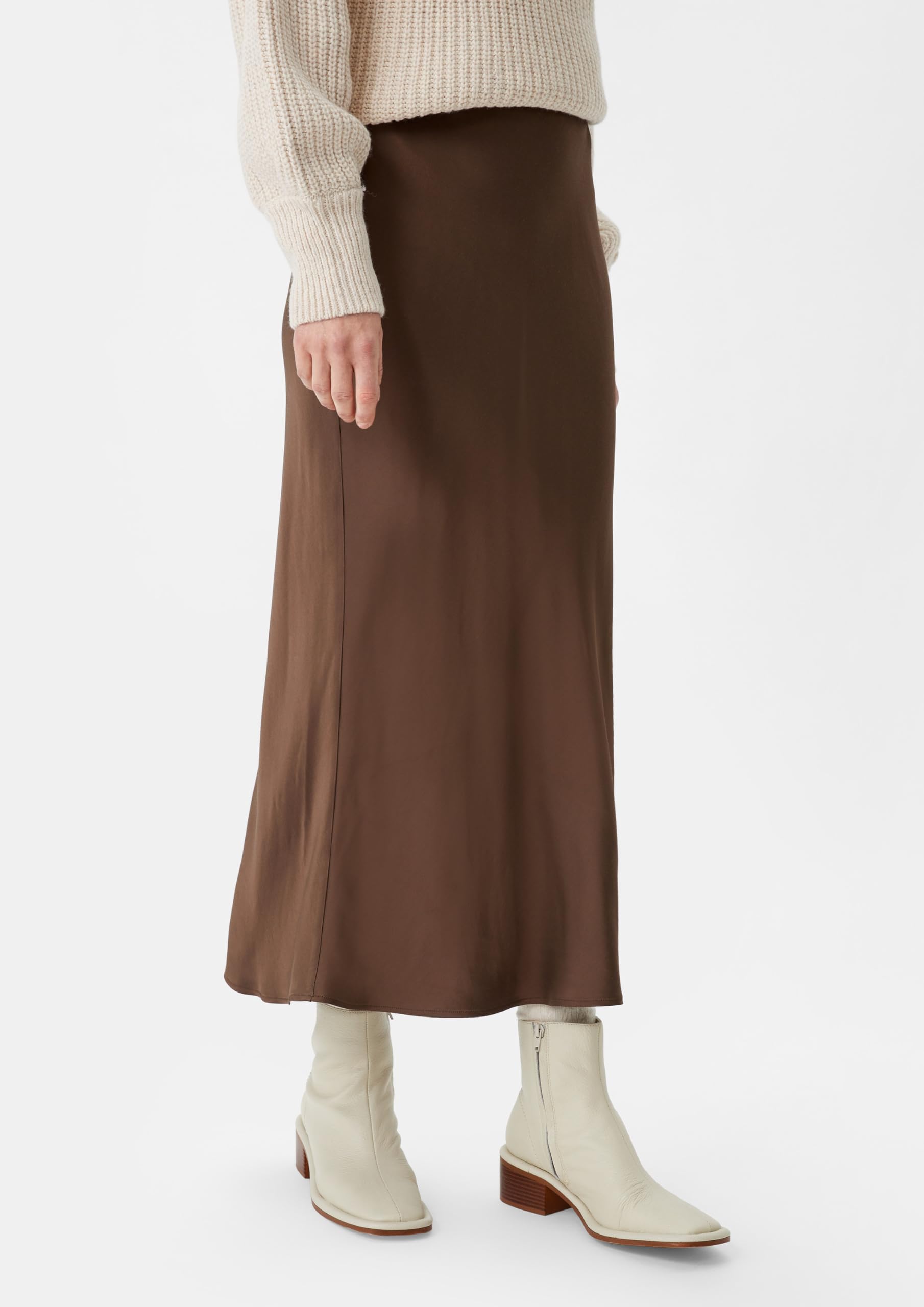 comma-satin-rock-damen-viskosestretch-elegant image 5