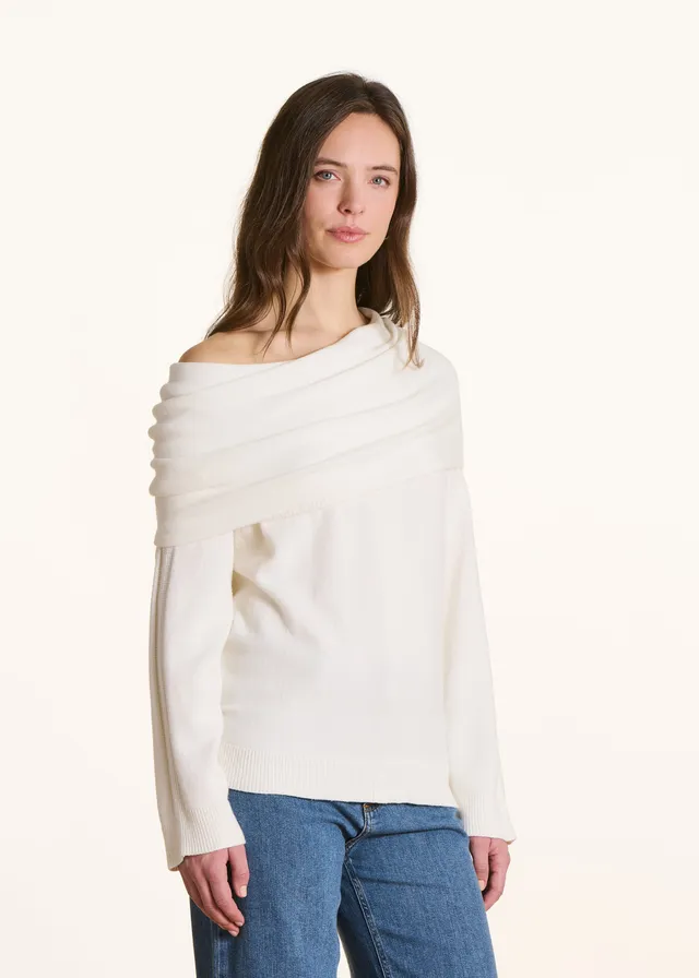 la-f-e-marabout-e-pullover-ecru-feinstrick-mit-wolle image 1