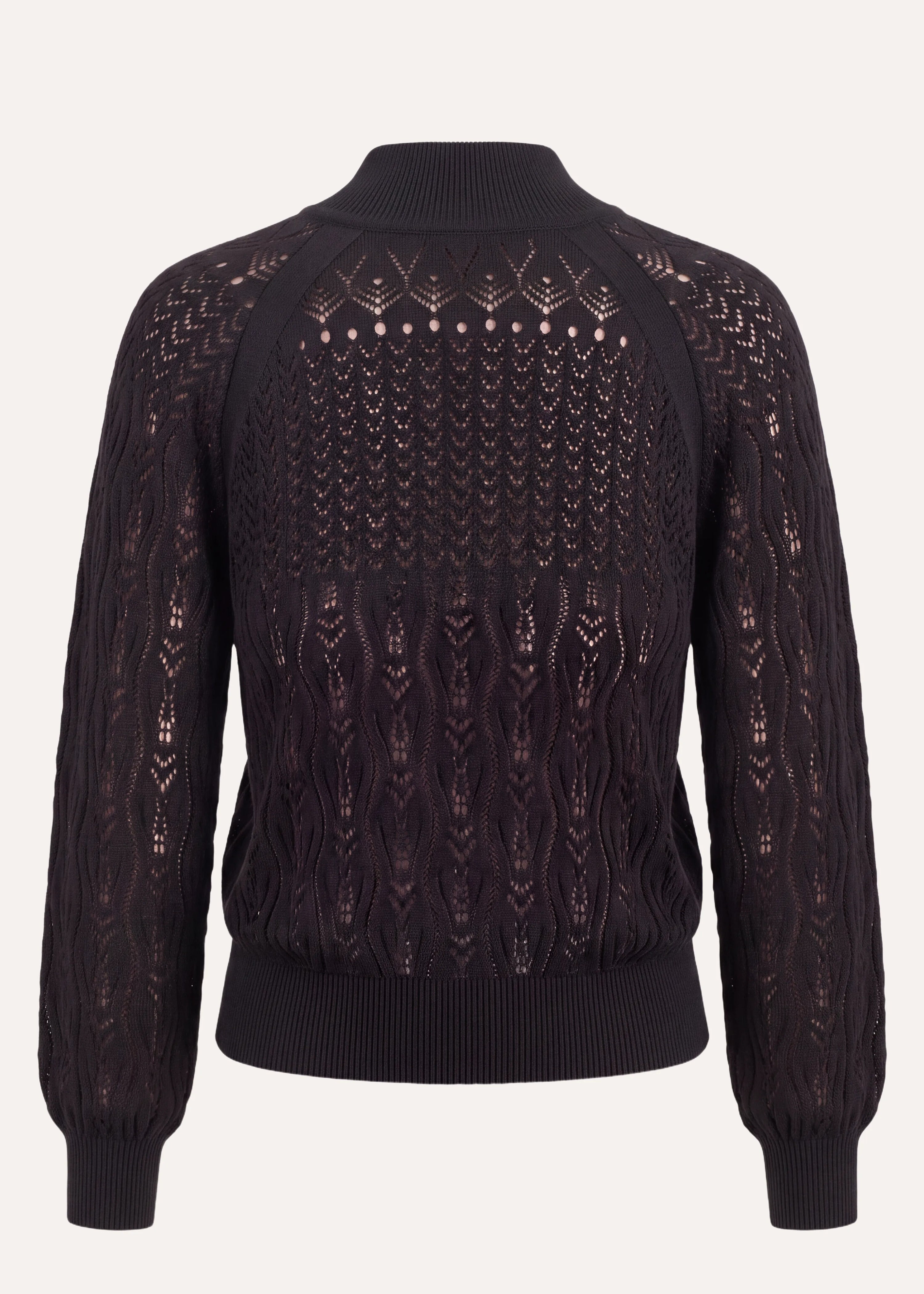 la-f-e-marabout-e-gabrio-pullover-schwarz-lochstrick image 6