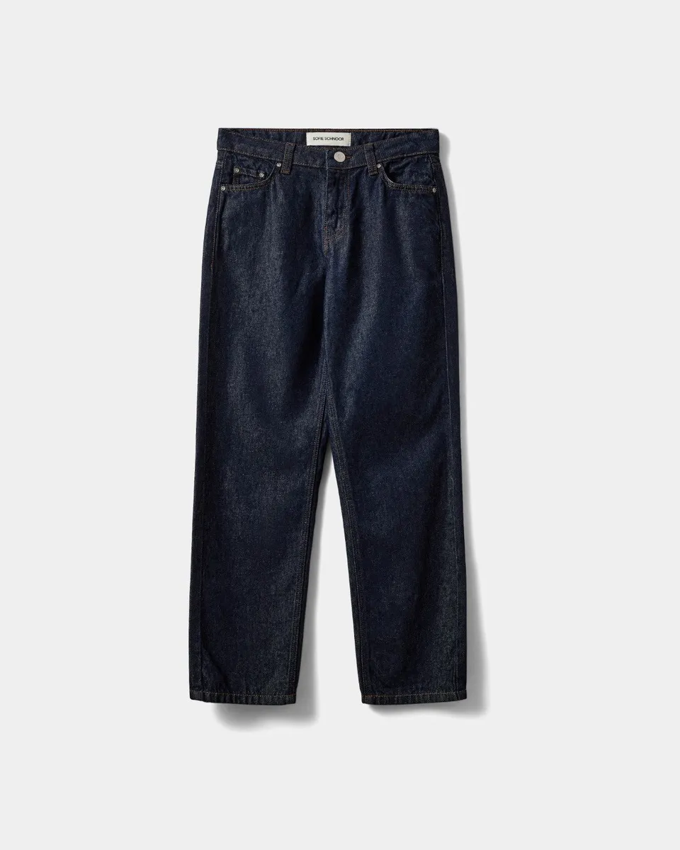 sofie-schnoor-young-melikasy-jeans-dark-denim-blue image 1