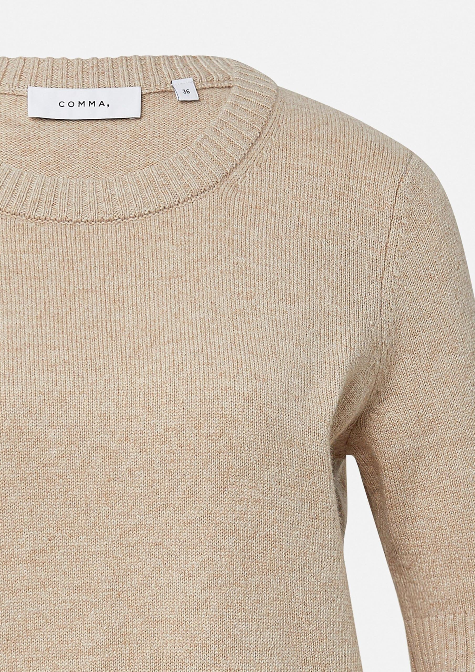 comma-knitwear-strickpullover-kurzarm-gr-44-grau image 5