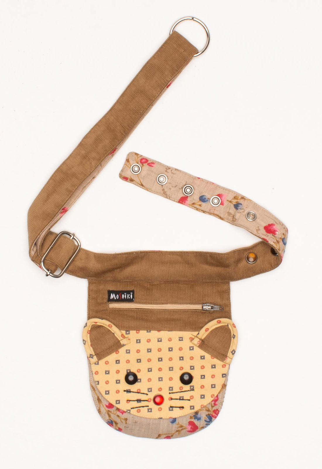 moshiki-side-pocket-kids-1-g-rteltasche-kitty-katze-baumwolle image 1