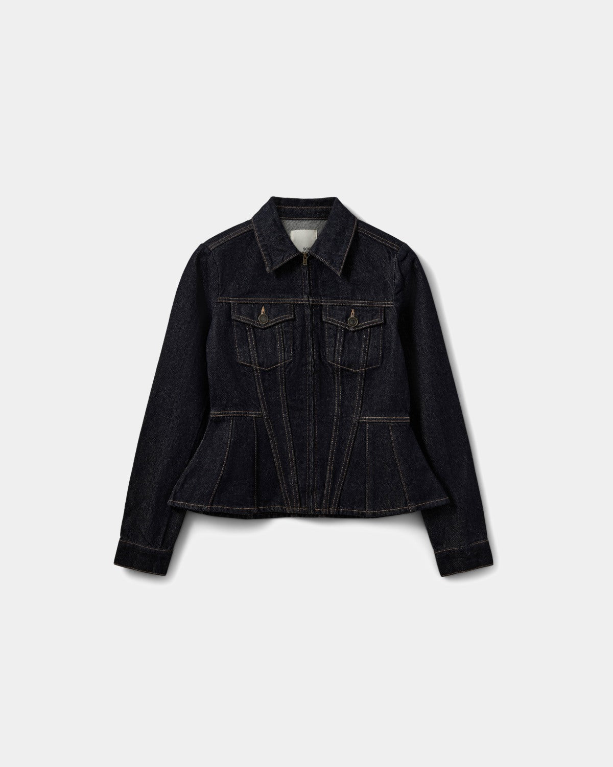 sofie-schnoor-women-savakisw-jeansjacke-dunkelblau-cropped image 1