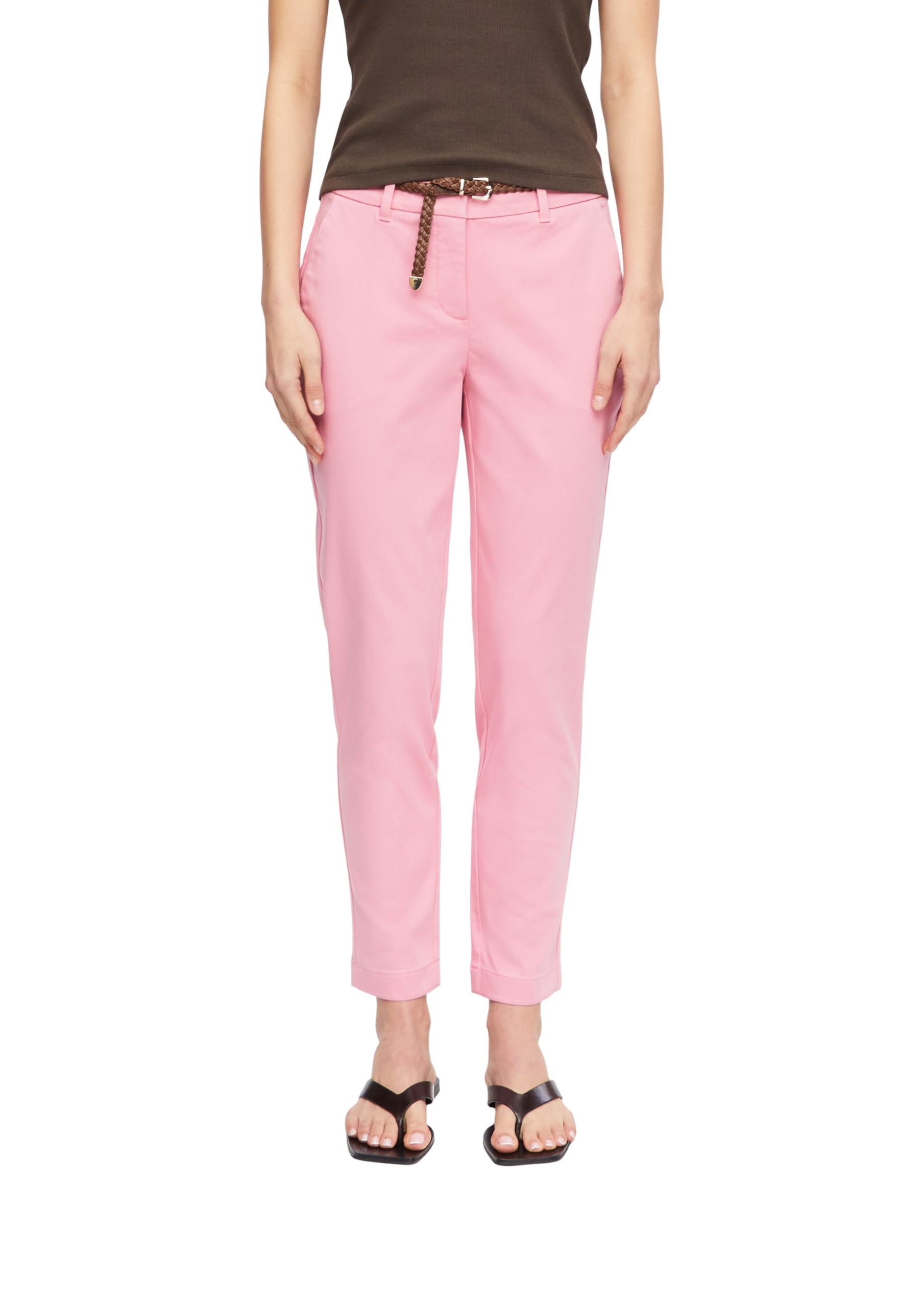 comma-trousers-culotte-streifen-hellbeige image 8