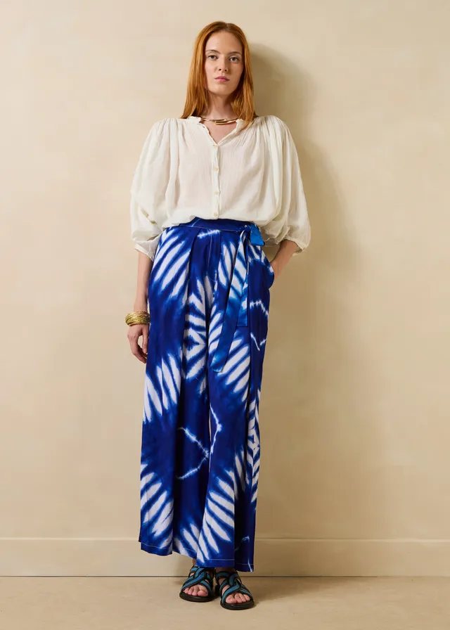 la-f-e-marabout-e-simba-stoffhose-blau-weit-gr-40 image 1