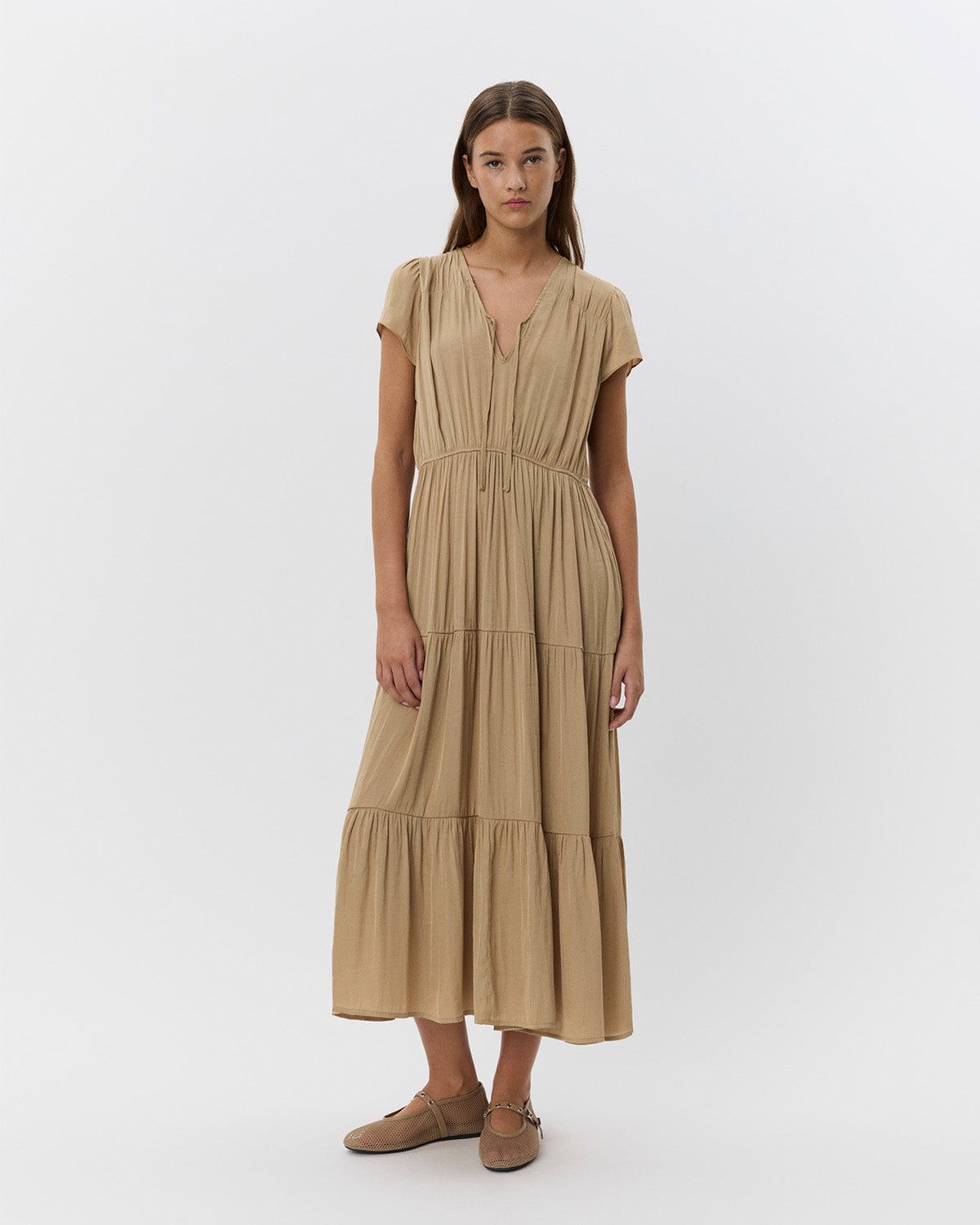 sofie-schnoor-women-s252306-jannesw-maxikleid-braun image 3