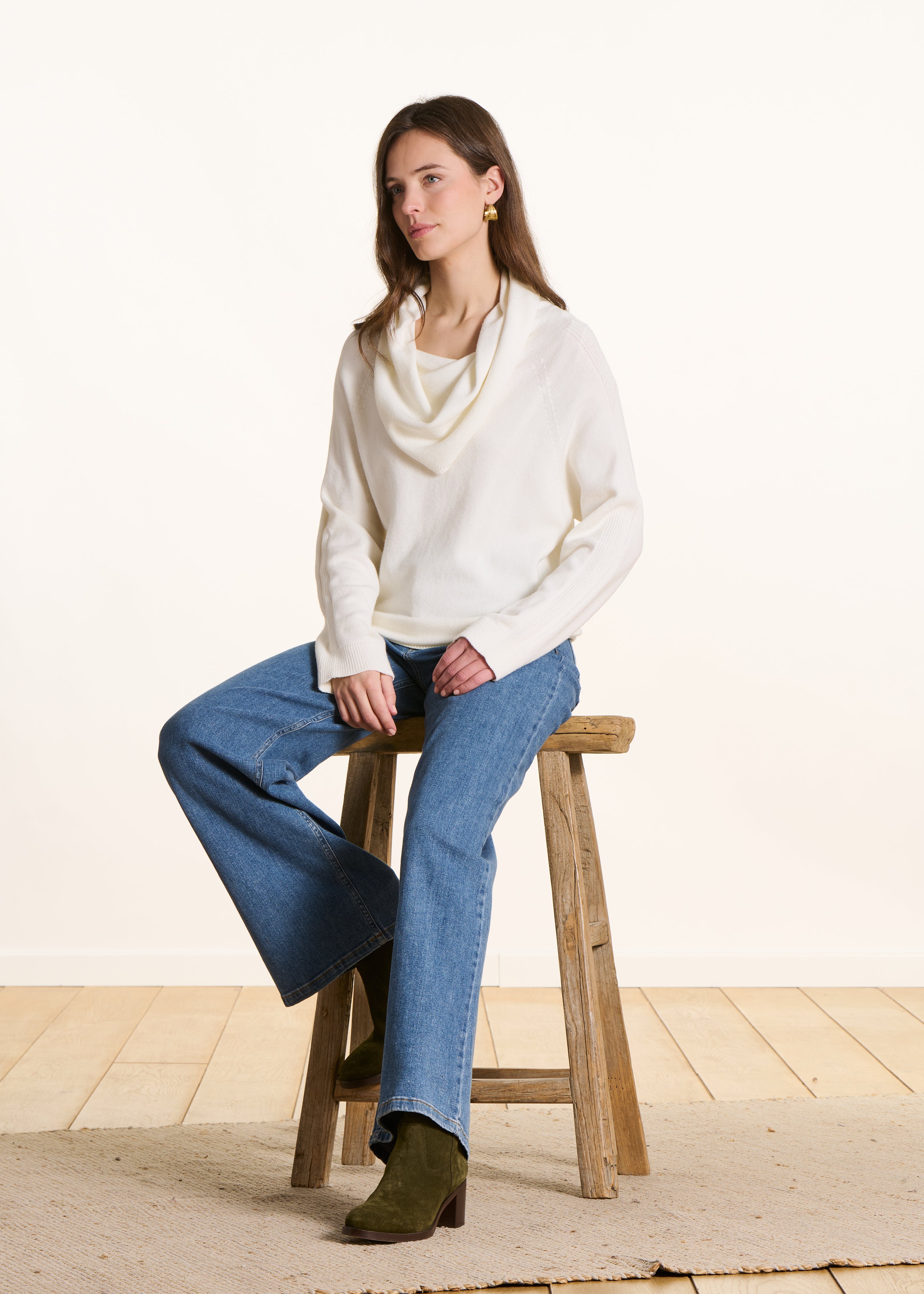 la-f-e-marabout-e-pullover-ecru-feinstrick-mit-wolle image 2