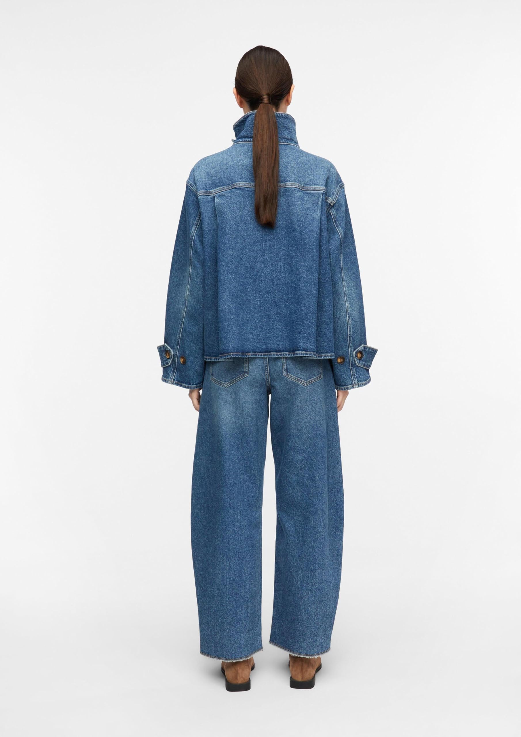 comma-barrel-leg-jeans-hose-damen-denim image 7