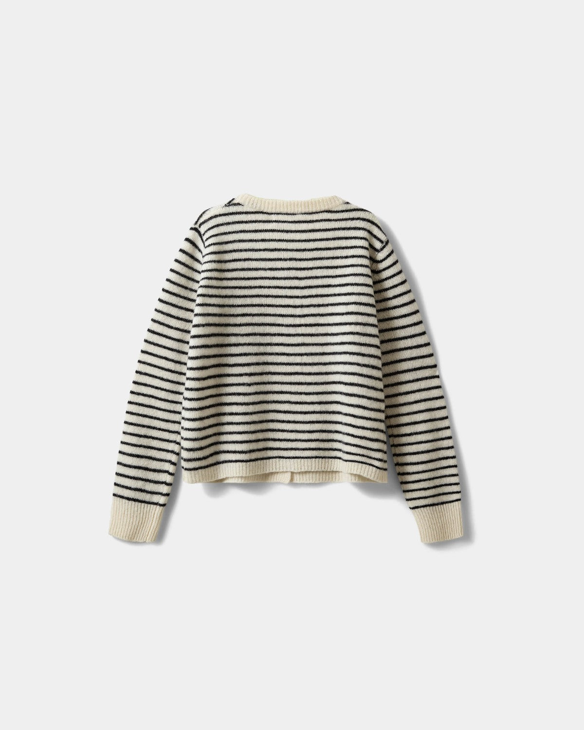 sofie-schnoor-young-cissesy-cardigan-off-white-striped-wolle image 4